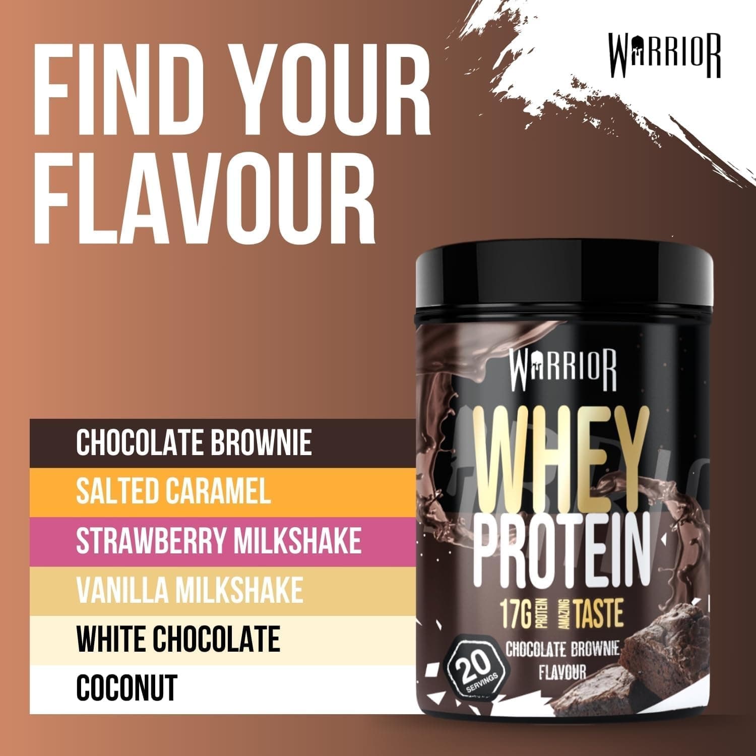 Warrior Whey Protein Powder 500g – Bild 5
