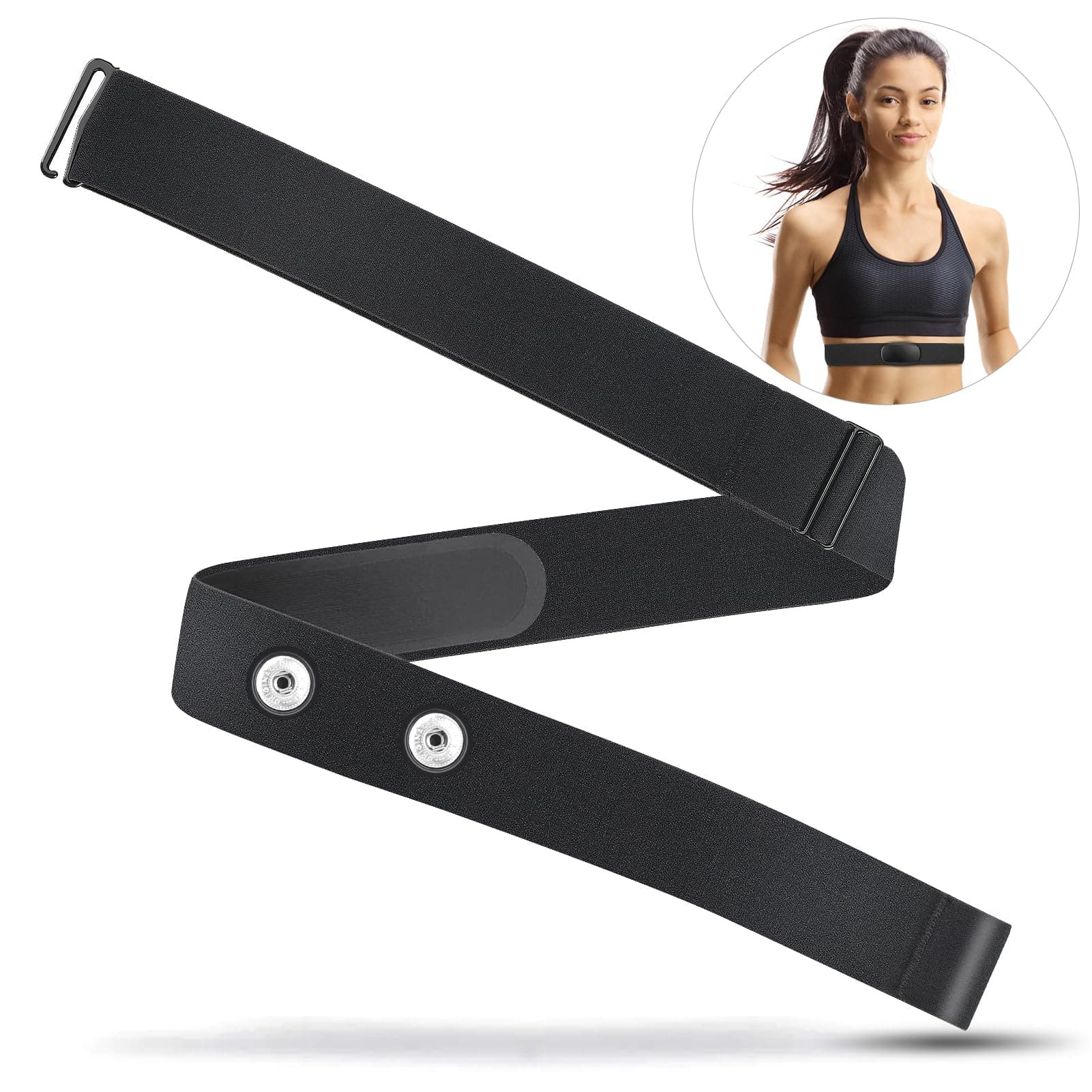 Lotbun Ceinture Cardio Réglable (70 cm à 105 cm) pour – Bild 7