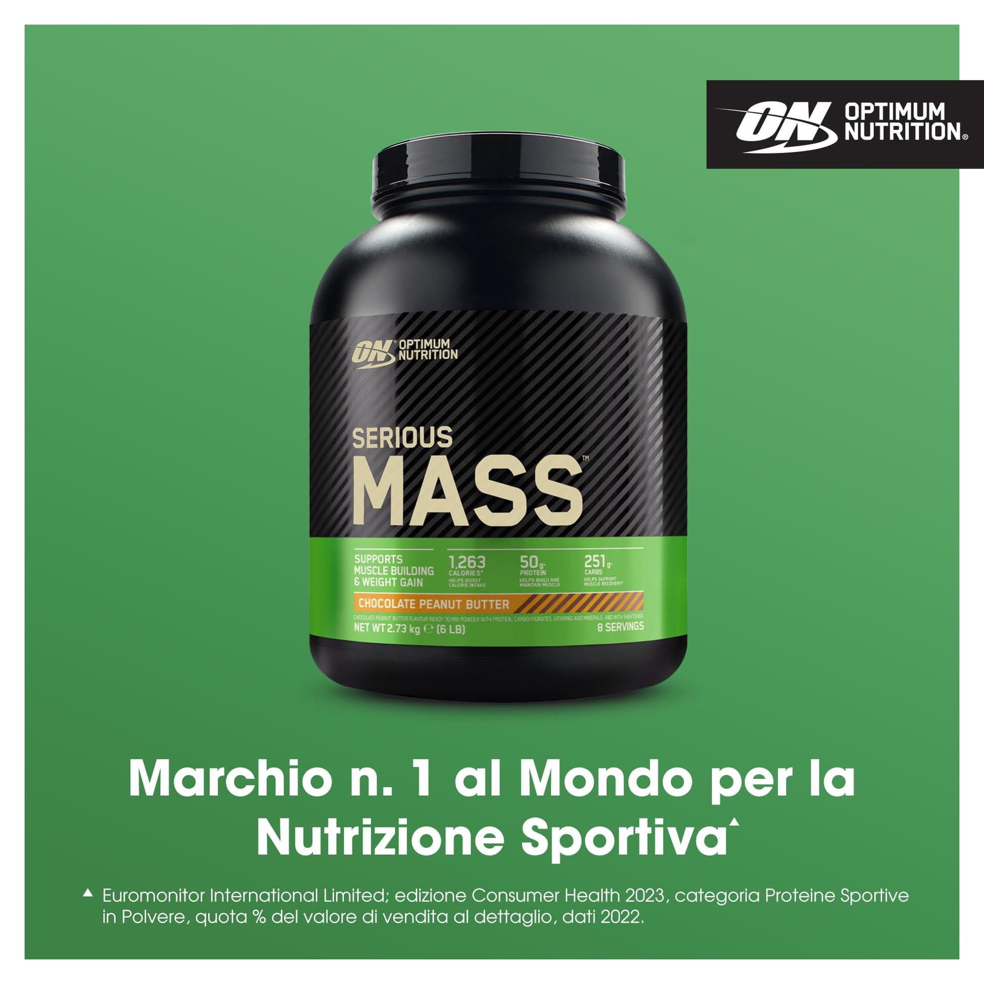 Optimum Nutrition Serious Mass Gainer Proteico – Bild 2