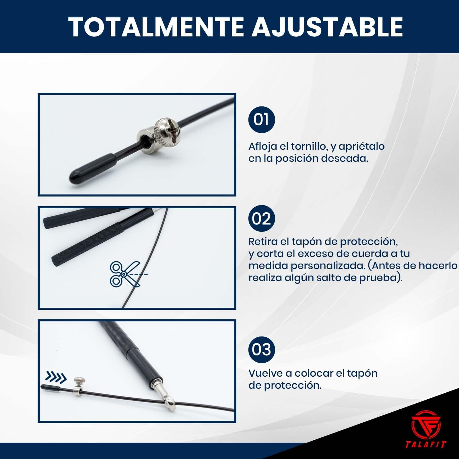 TALAFIT Corda per Saltare Professionale – Bild 4