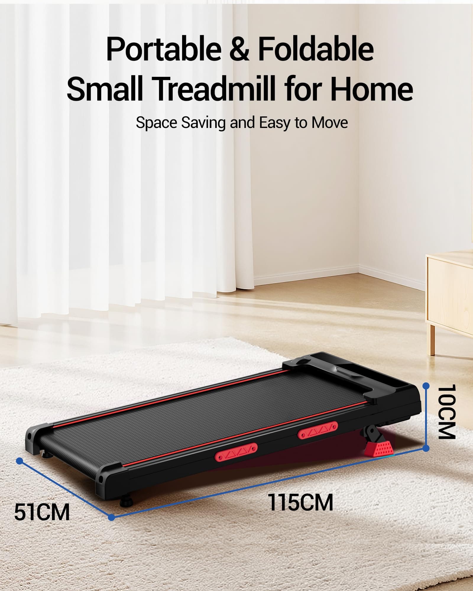 UMAY Walking Pad mit Steigung 15% – Bild 3