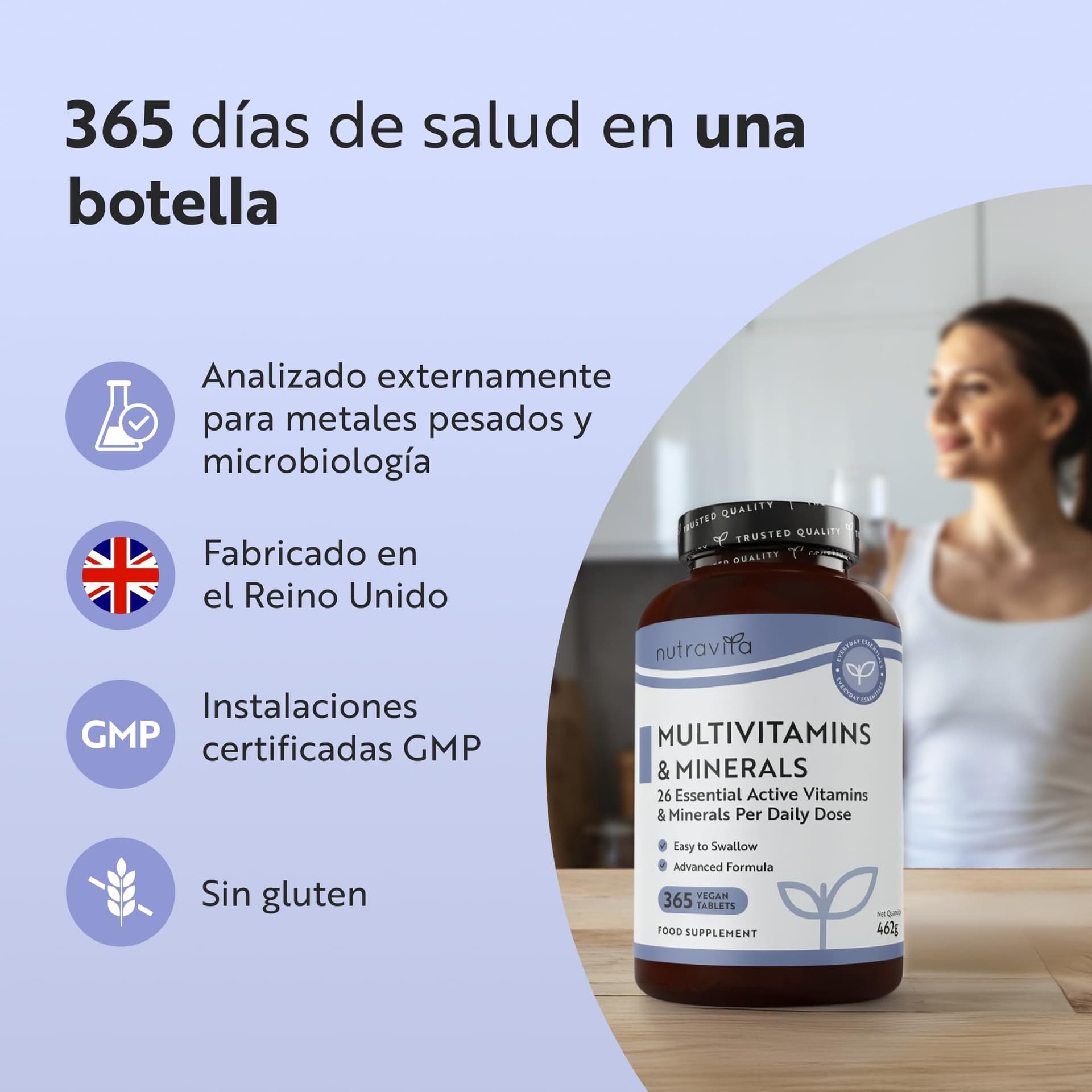 Nutravita Multivitamins & Minerals – Bild 3
