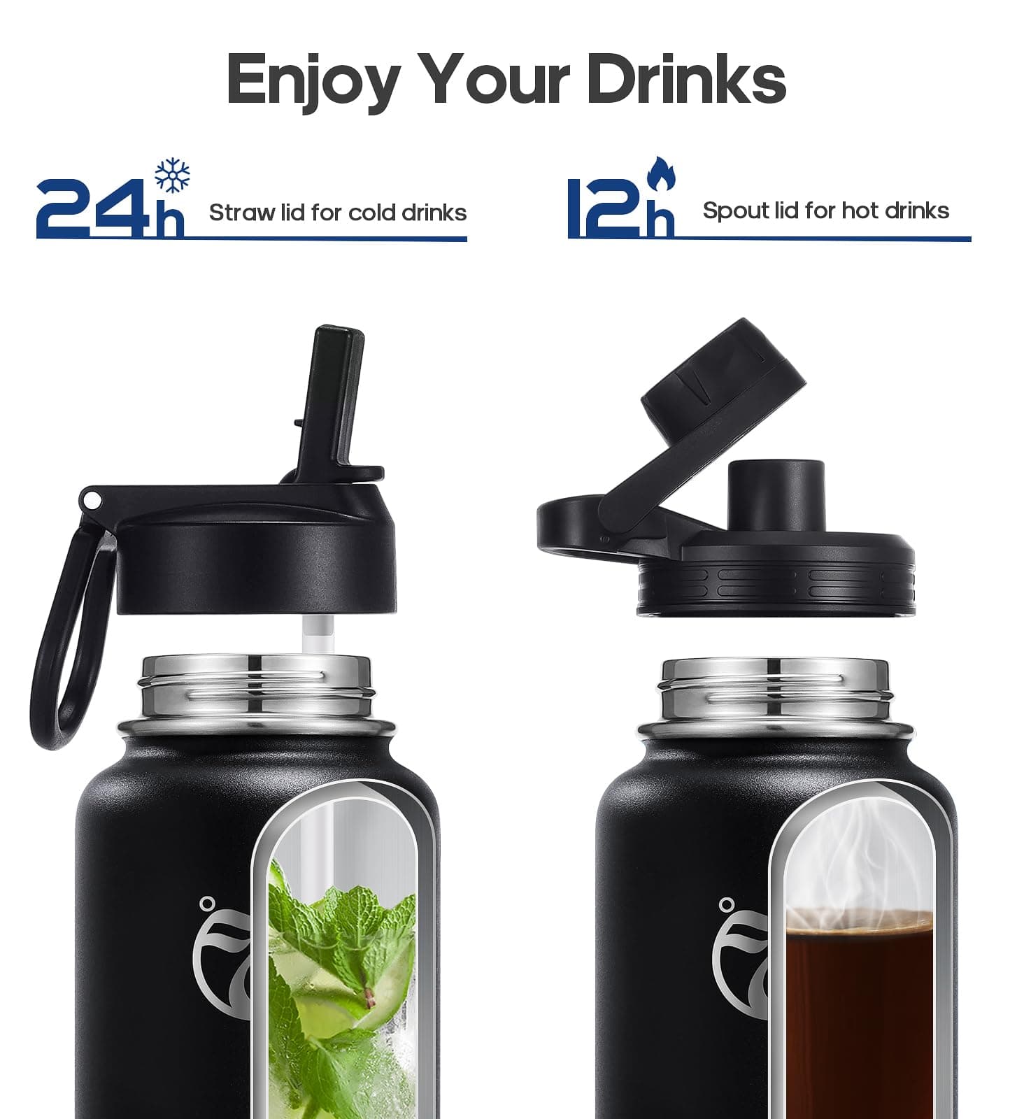 HydroPal Vacuum Insulated Water Bottle 750ml – Bild 3
