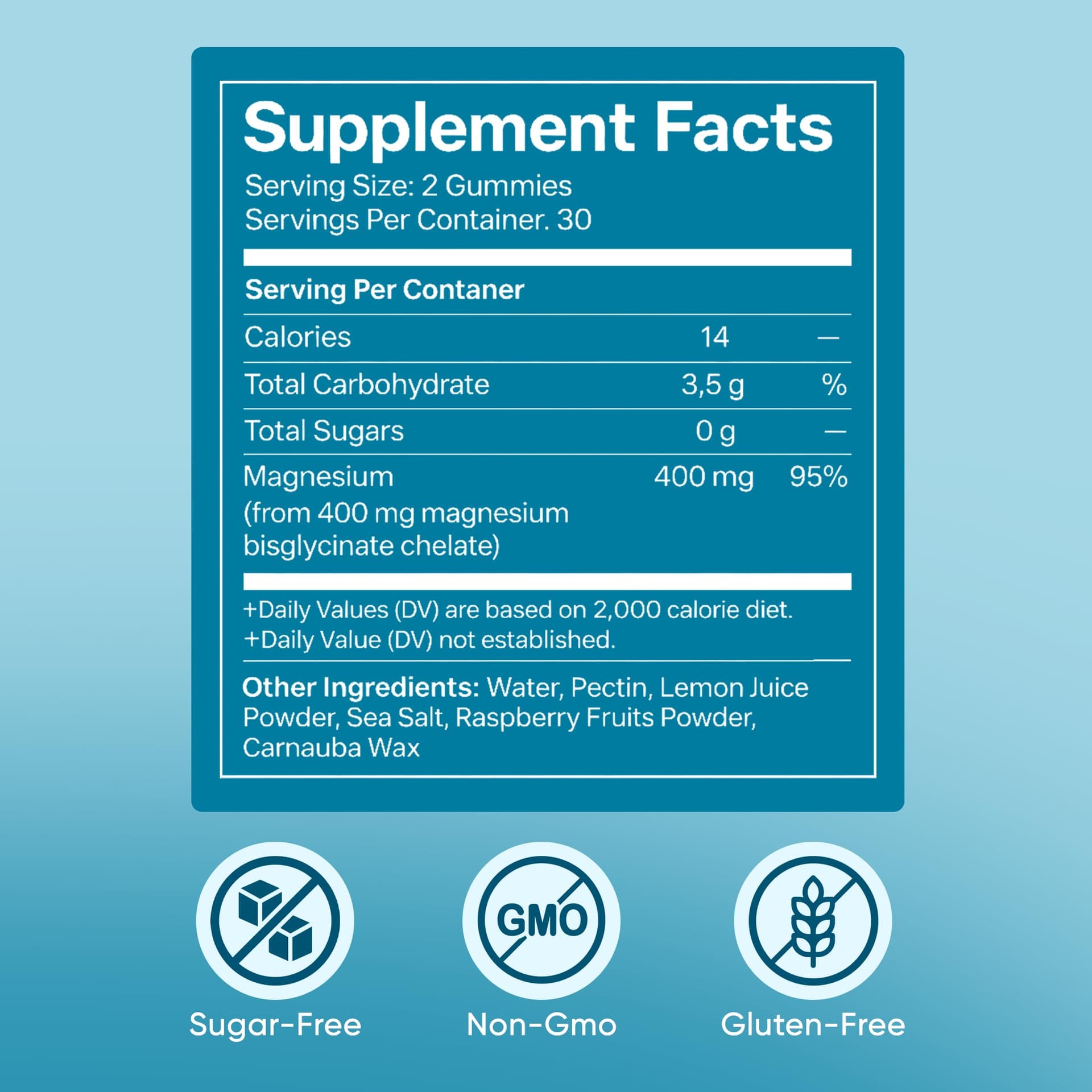KOVGOCY Spnutrition Magnesium Bisglycinate Gummies – Bild 4
