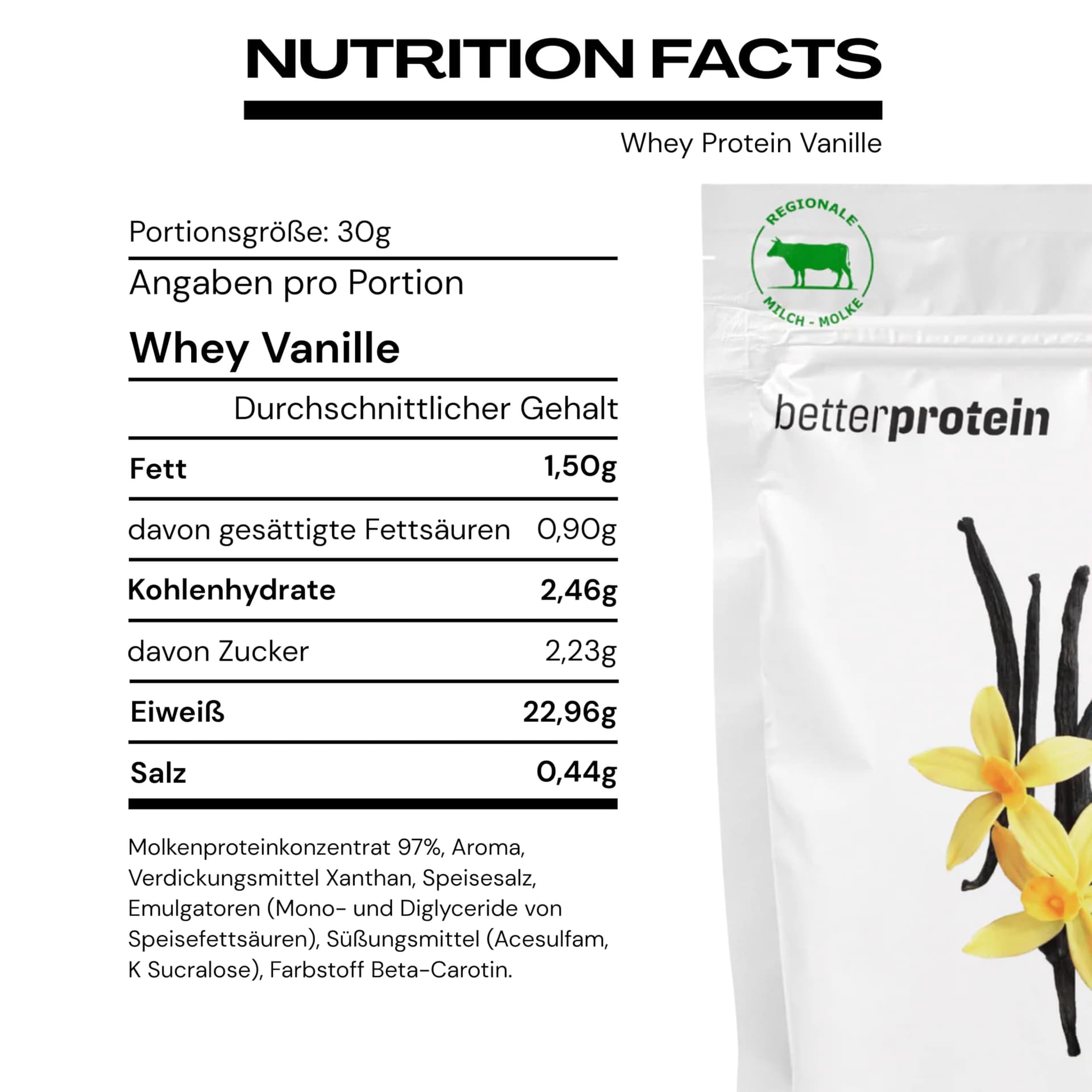 BetterProtein Whey Protein – Bild 3