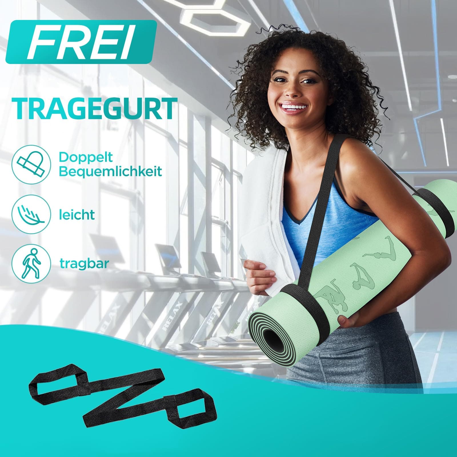 OUTDOUSE Yoga Matte – Bild 5