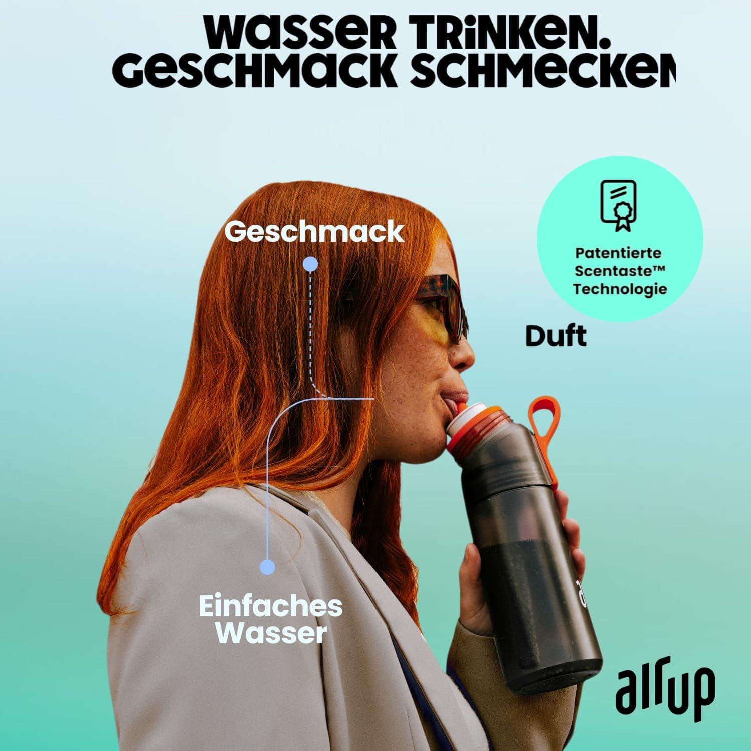 air up Flasche Twist Pro Original 600ml – Bild 2