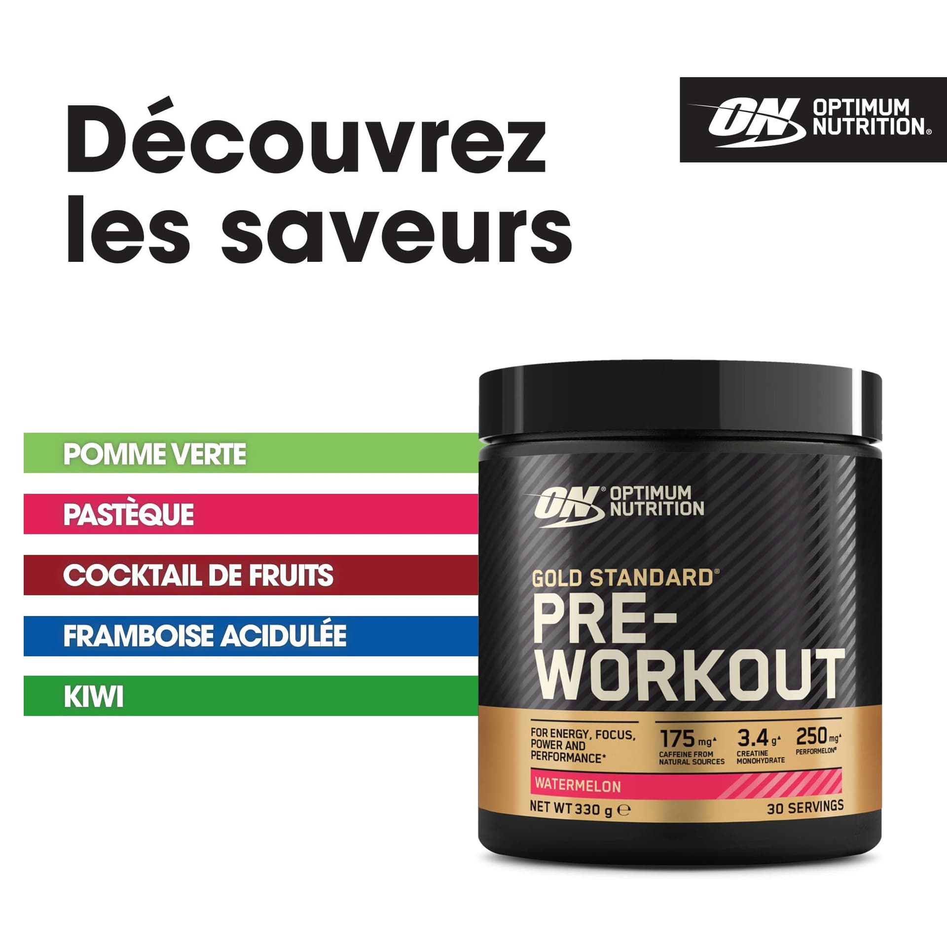 Optimum Nutrition Gold Standard Pre Workout Powder – Bild 5