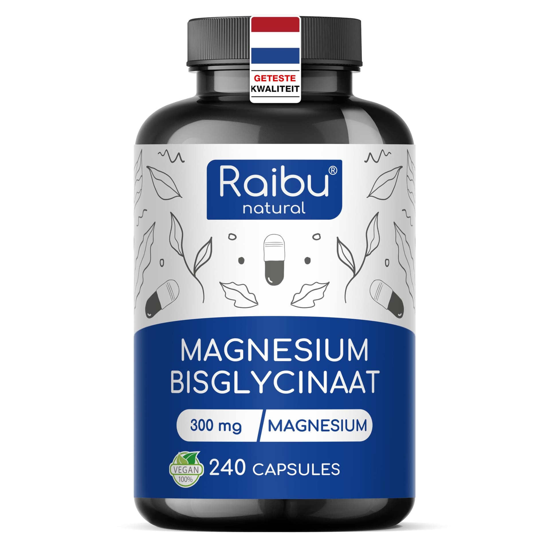 RAIBU Magnésium Bisglycinate - 240 g