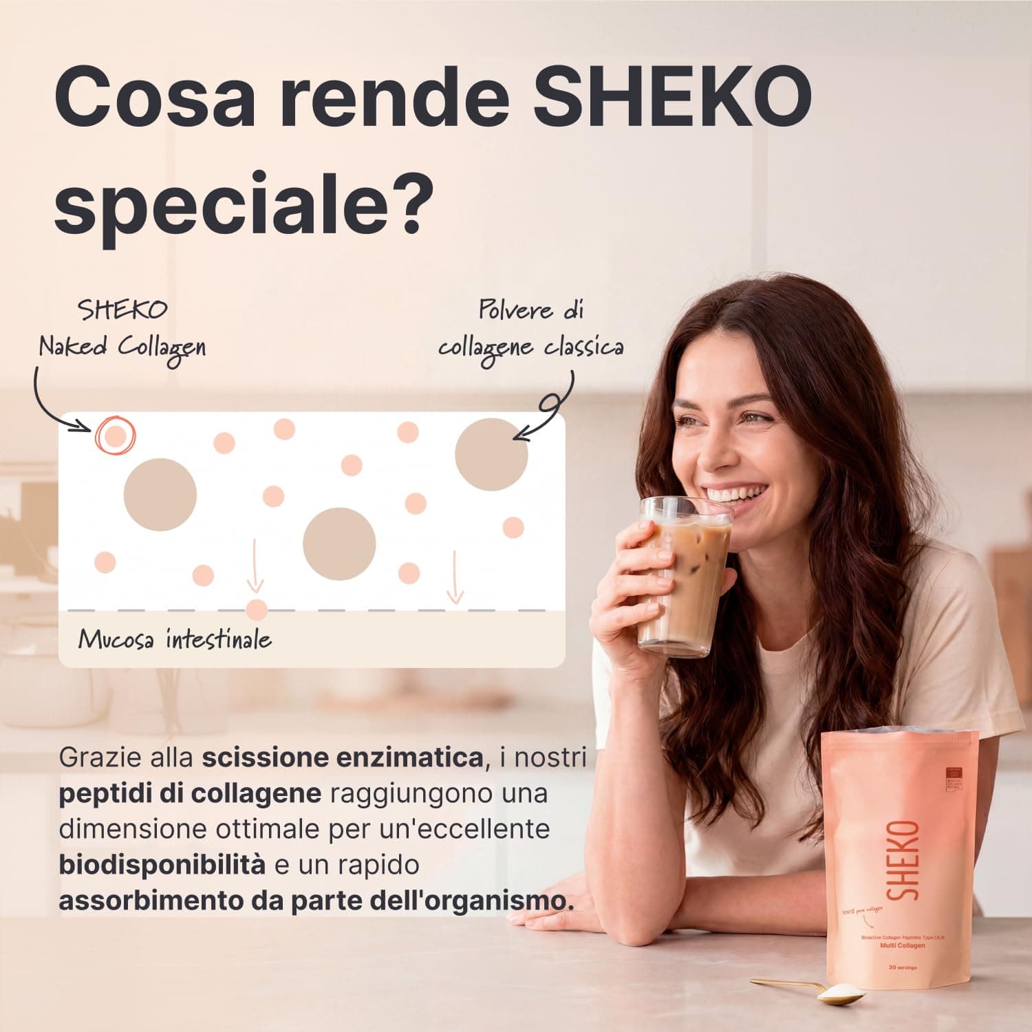 Sheko Premium Kollagen Pulver 450g – Bild 5