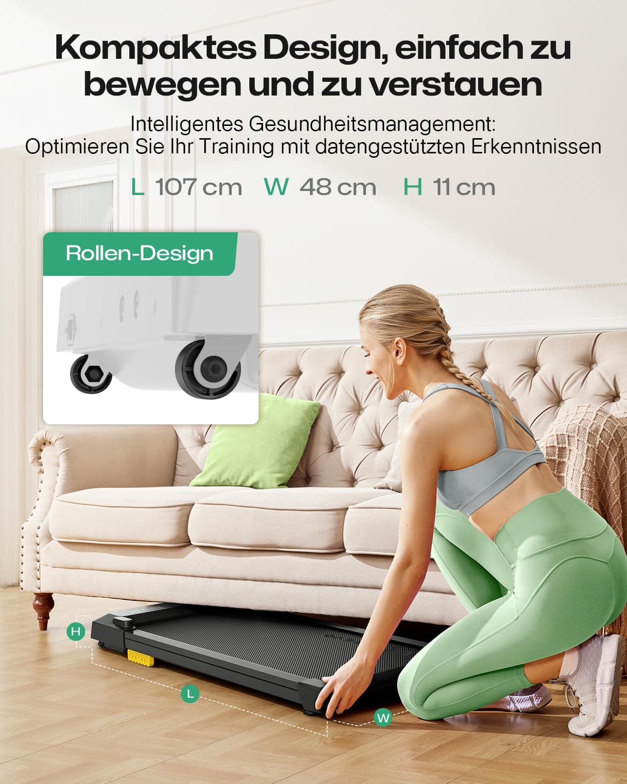 UREVO Smart Walking Pad – Bild 4