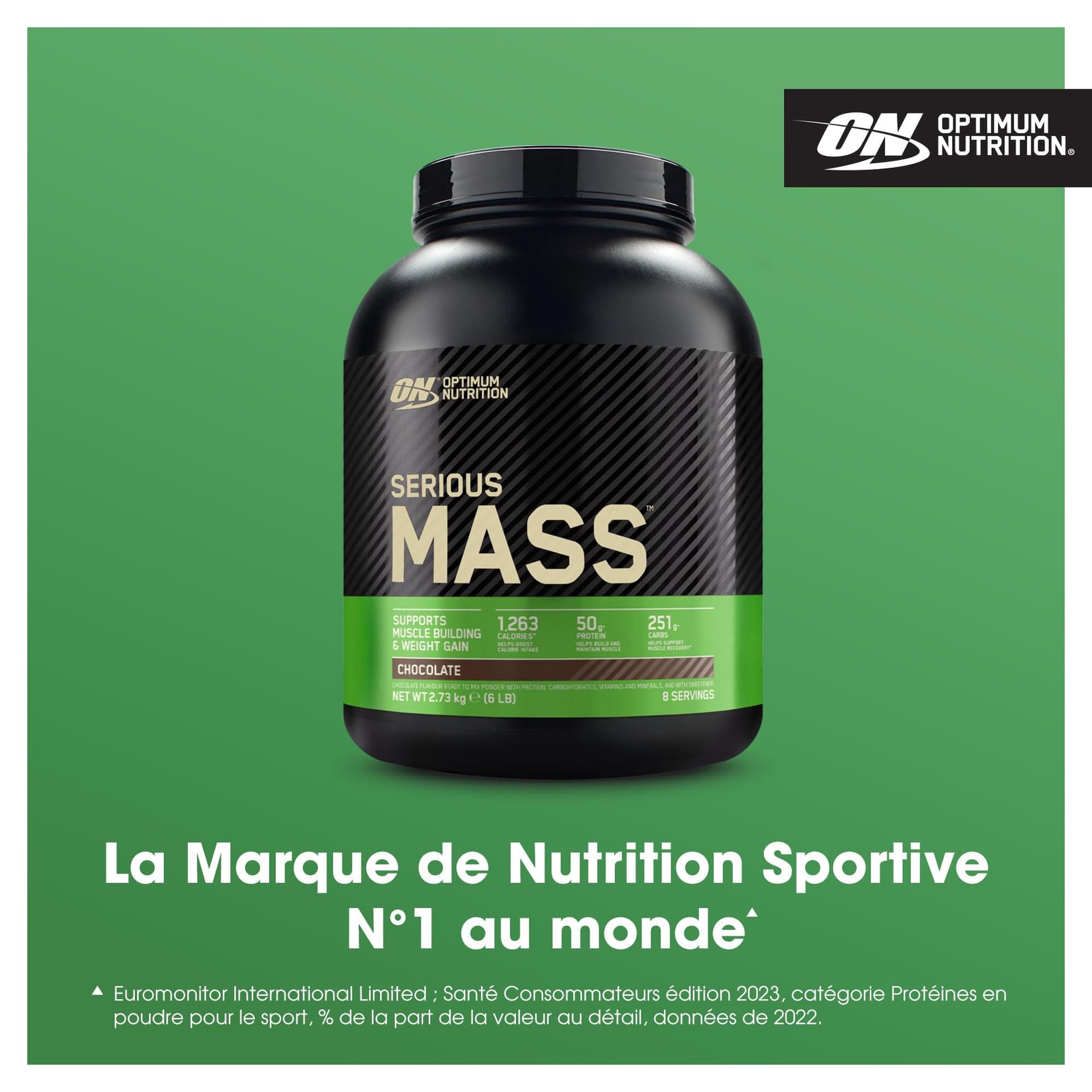 Optimum Nutrition Serious Mass Protein Powder High Calorie – Bild 2