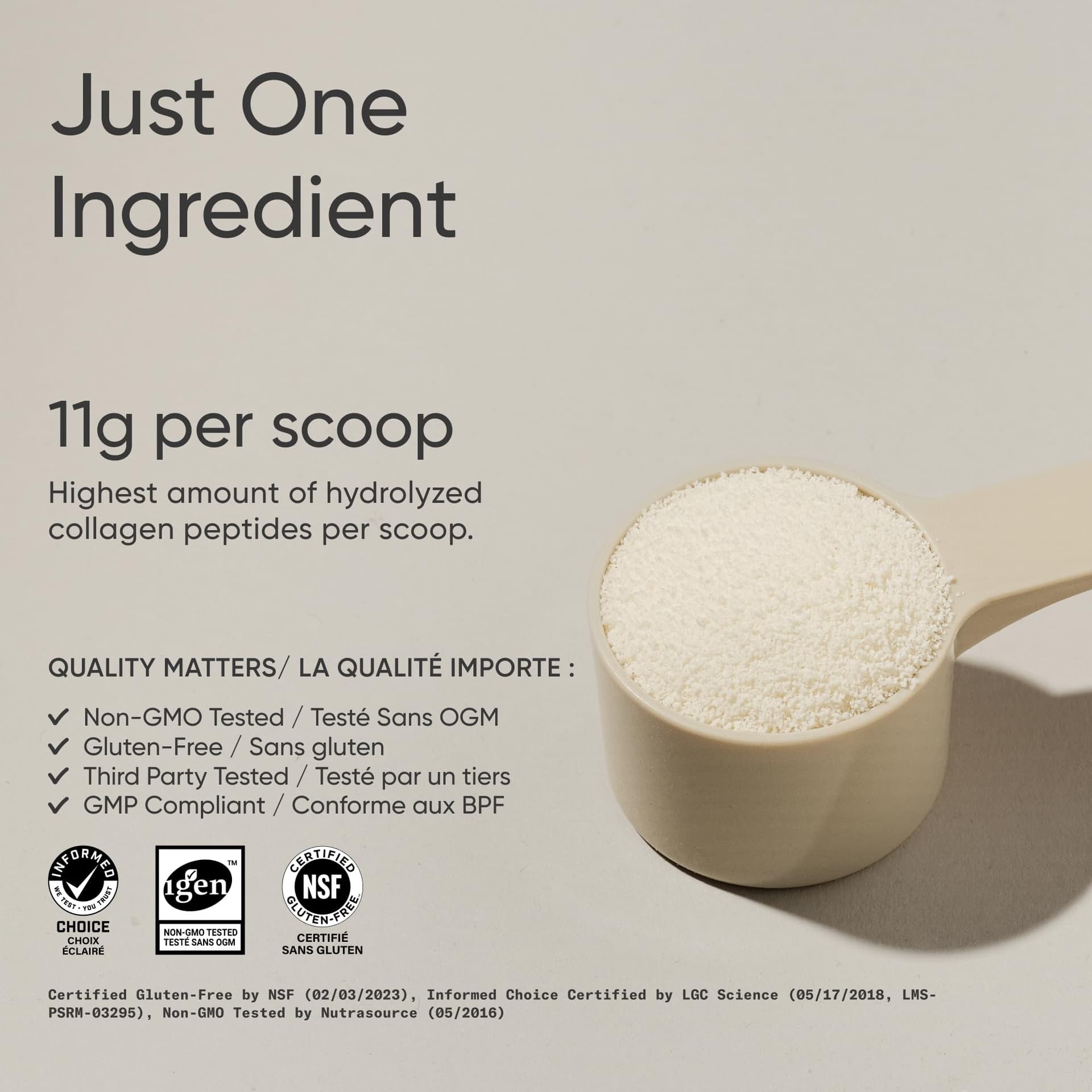 Sports Research ® Premium Collagen Peptides Powder (32oz – Bild 2