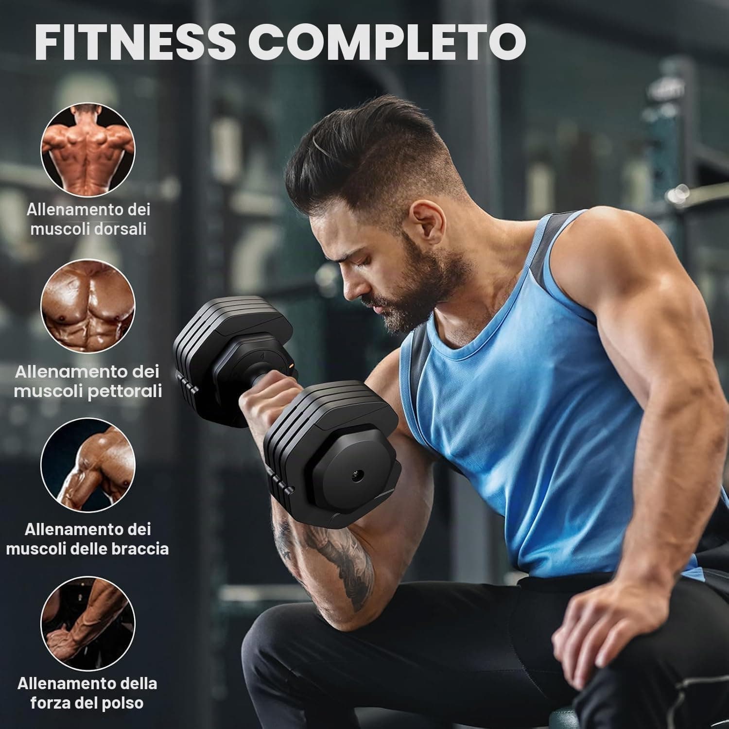 Dripex Hanteln Set 24.5kg – Bild 5