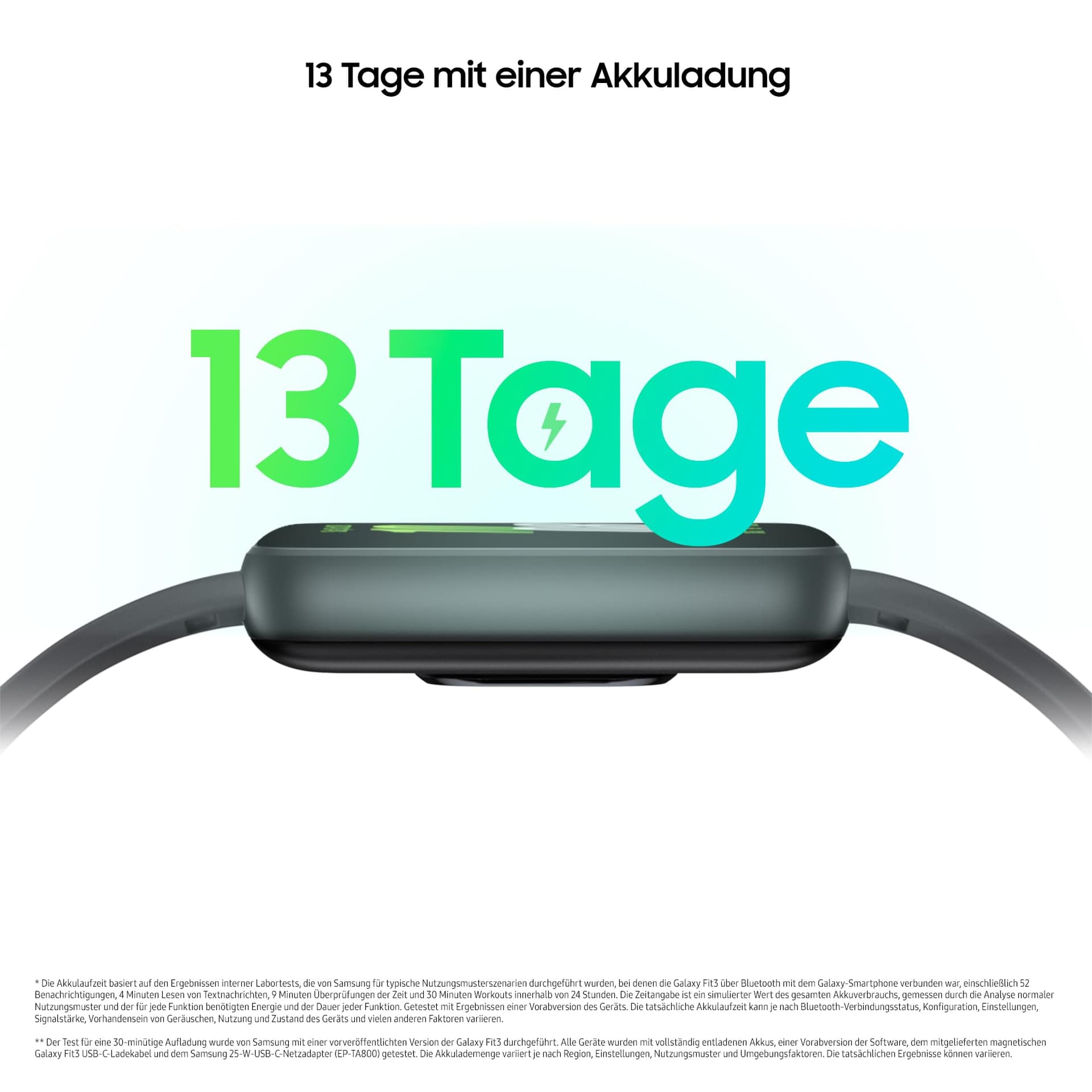 Samsung Galaxy Fit3 Smartwatch – Bild 3