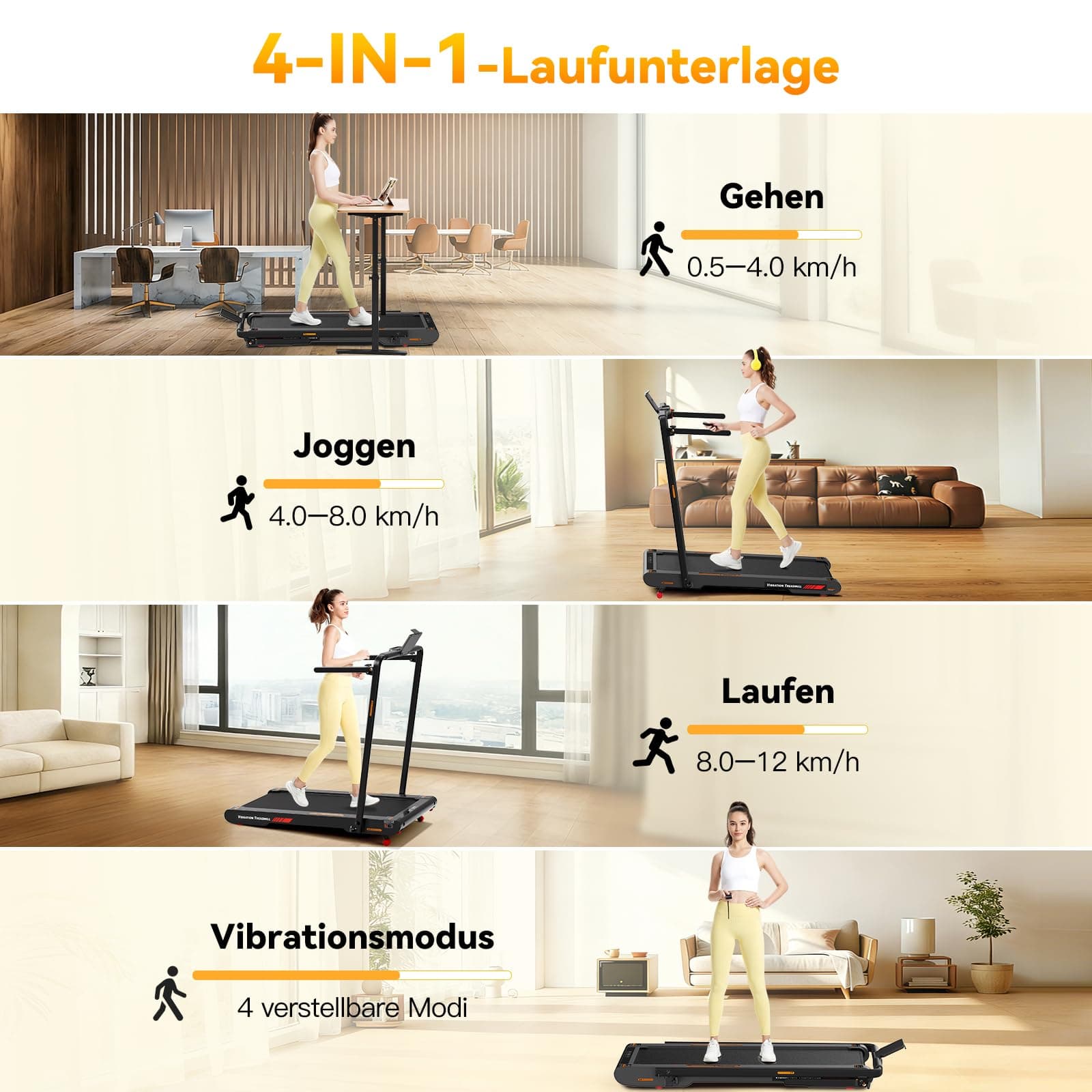 Sperax Laufband für Zuhause Klappbar – Bild 2