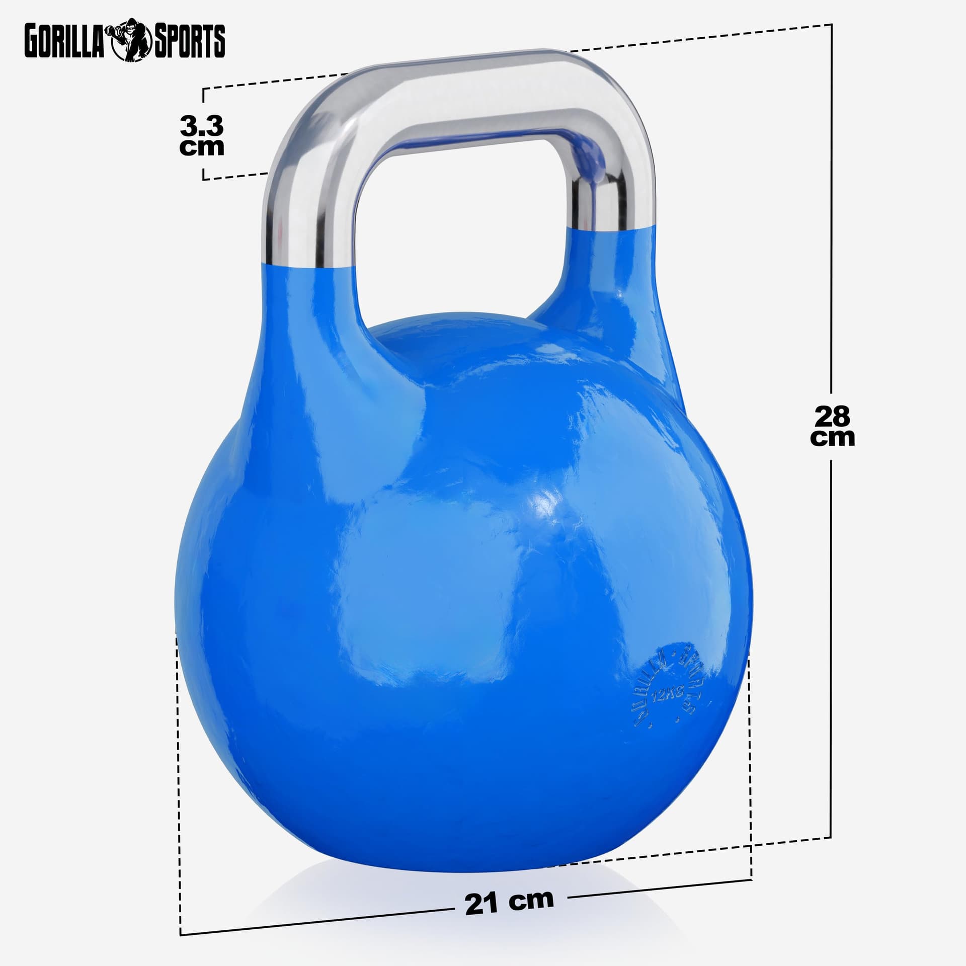 GORILLA SPORTS® Kettlebell Competition - Gewicht 8 kg – Bild 3