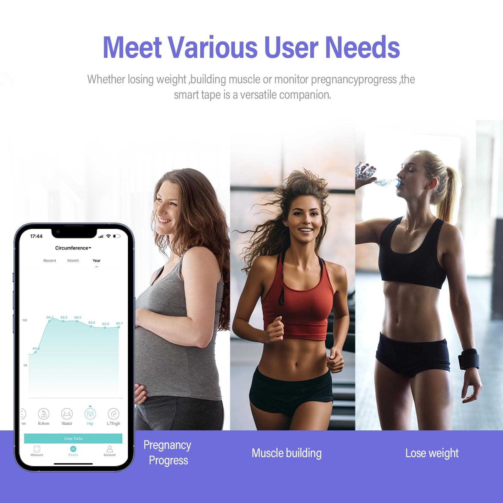HAIZHIHUI Fitdays Smartes Körpermaß – Bild 6