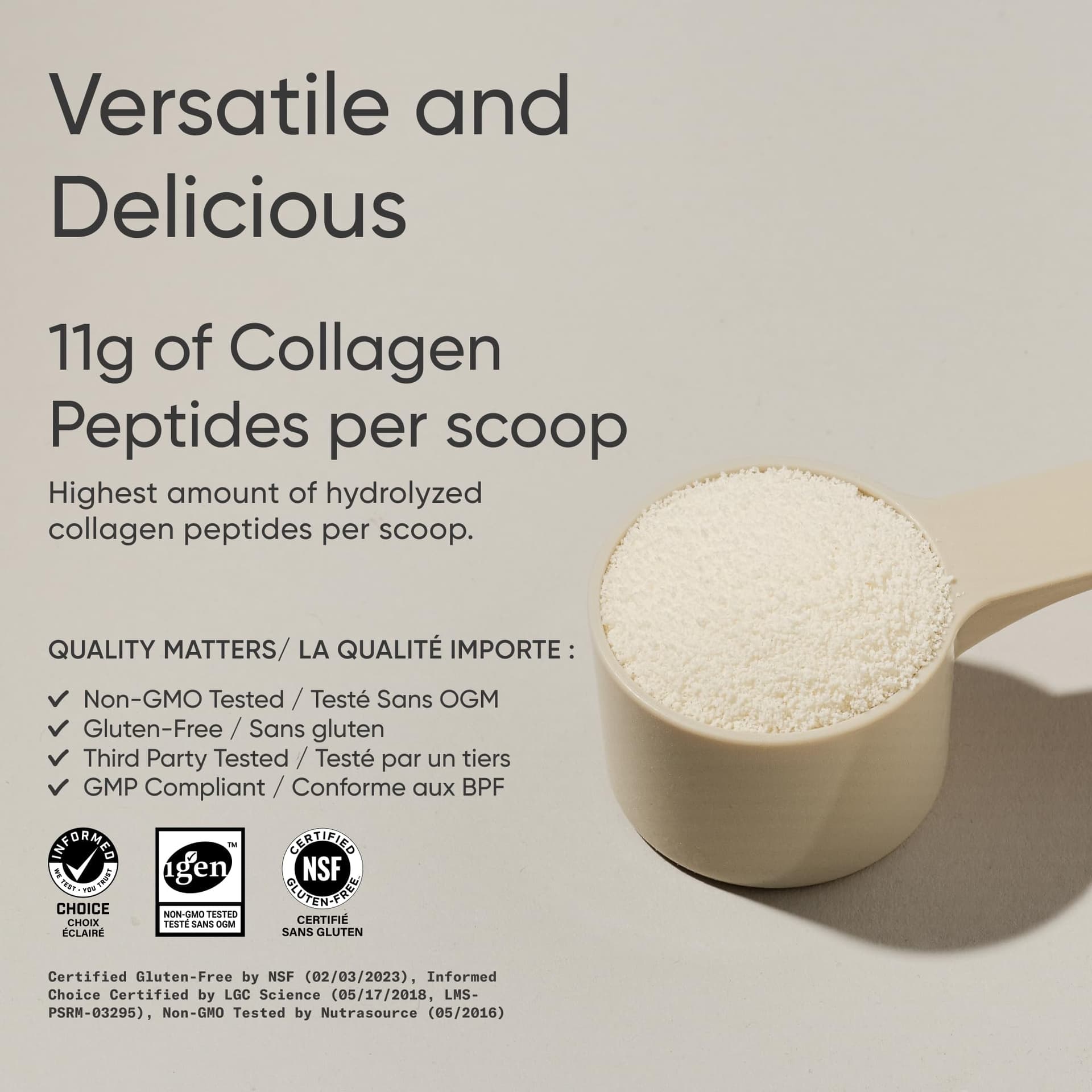 Sports Research ® Collagen Peptides – Bild 2