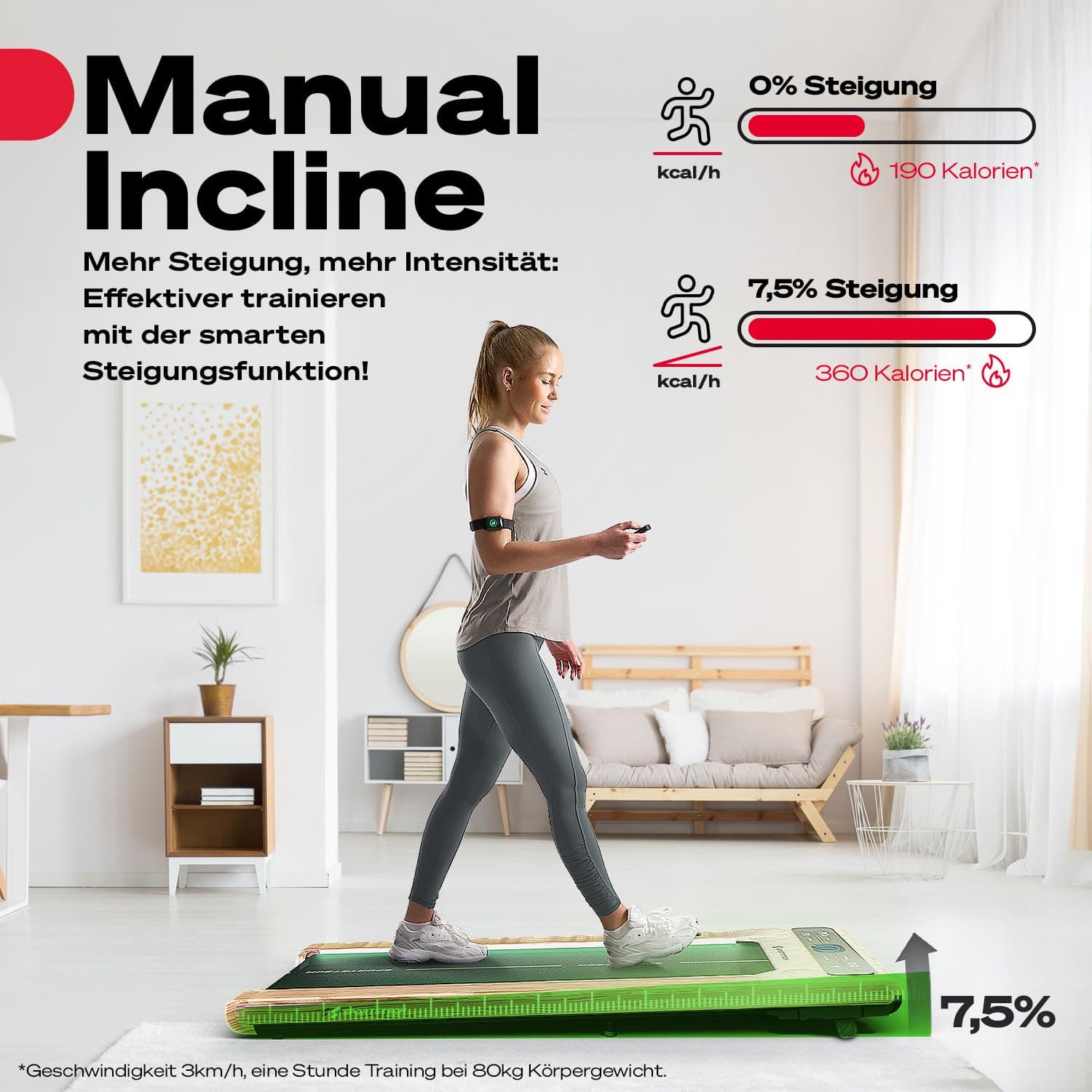 Sportstech sWalk Walking Pad – Bild 6