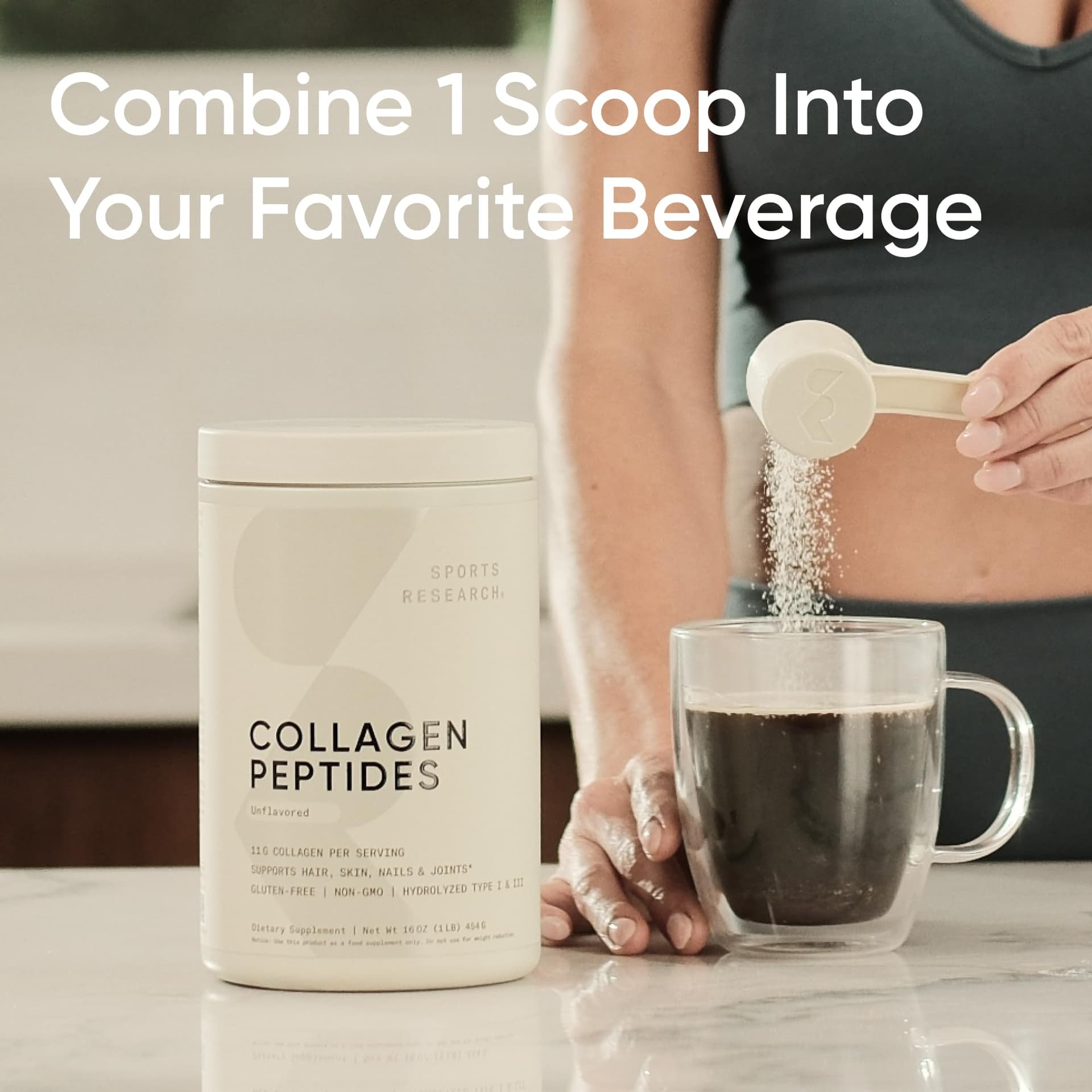 Sports Research Collagen Peptides – Bild 3