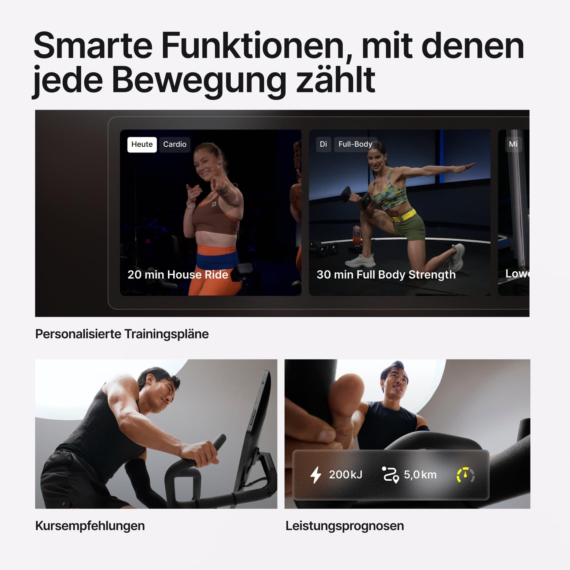 Peloton Cross Training Bike Fitnessgerät – Bild 7