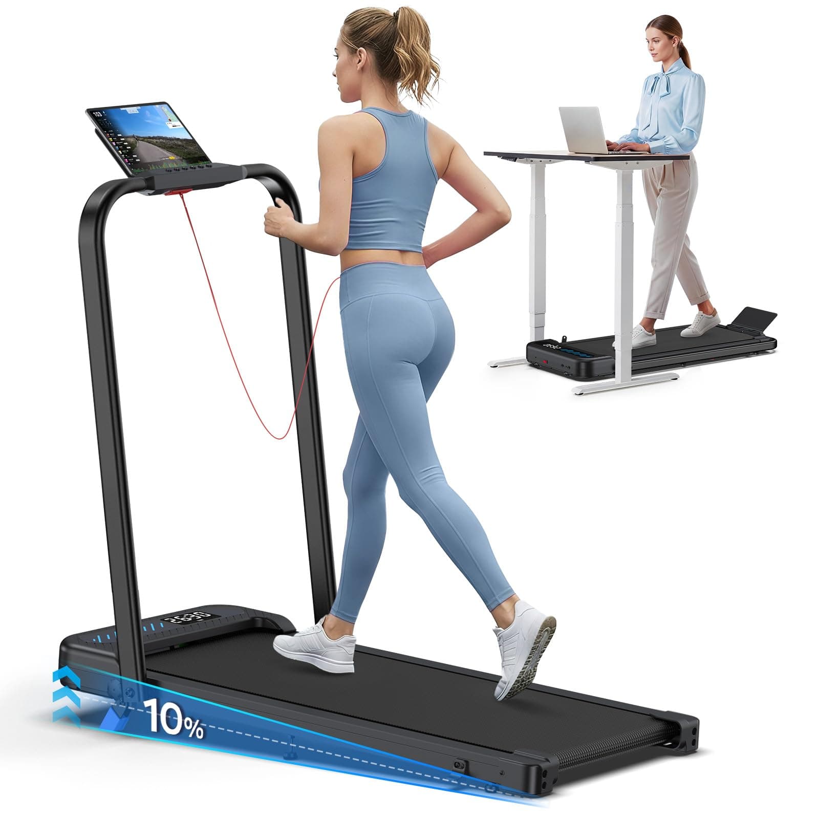 Cardirun Laufband für Zuhause Klappbar