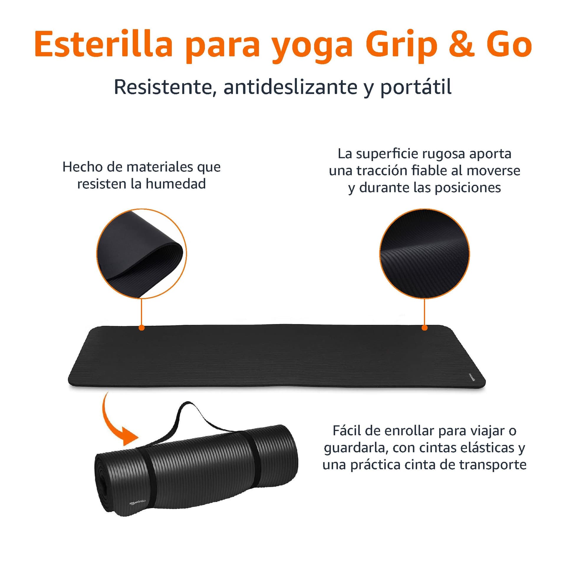 Amazon Basics Yogamatte – Bild 3