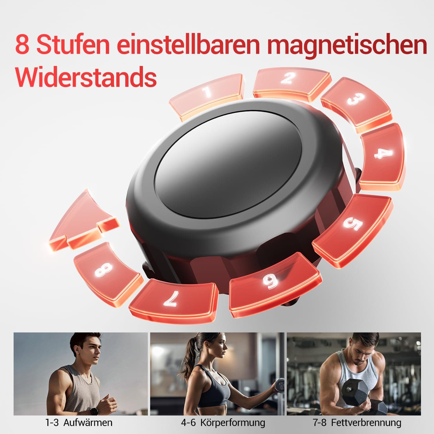 CURSOR FITNESS CURSOR Crosstrainer für Zuhause – Bild 4