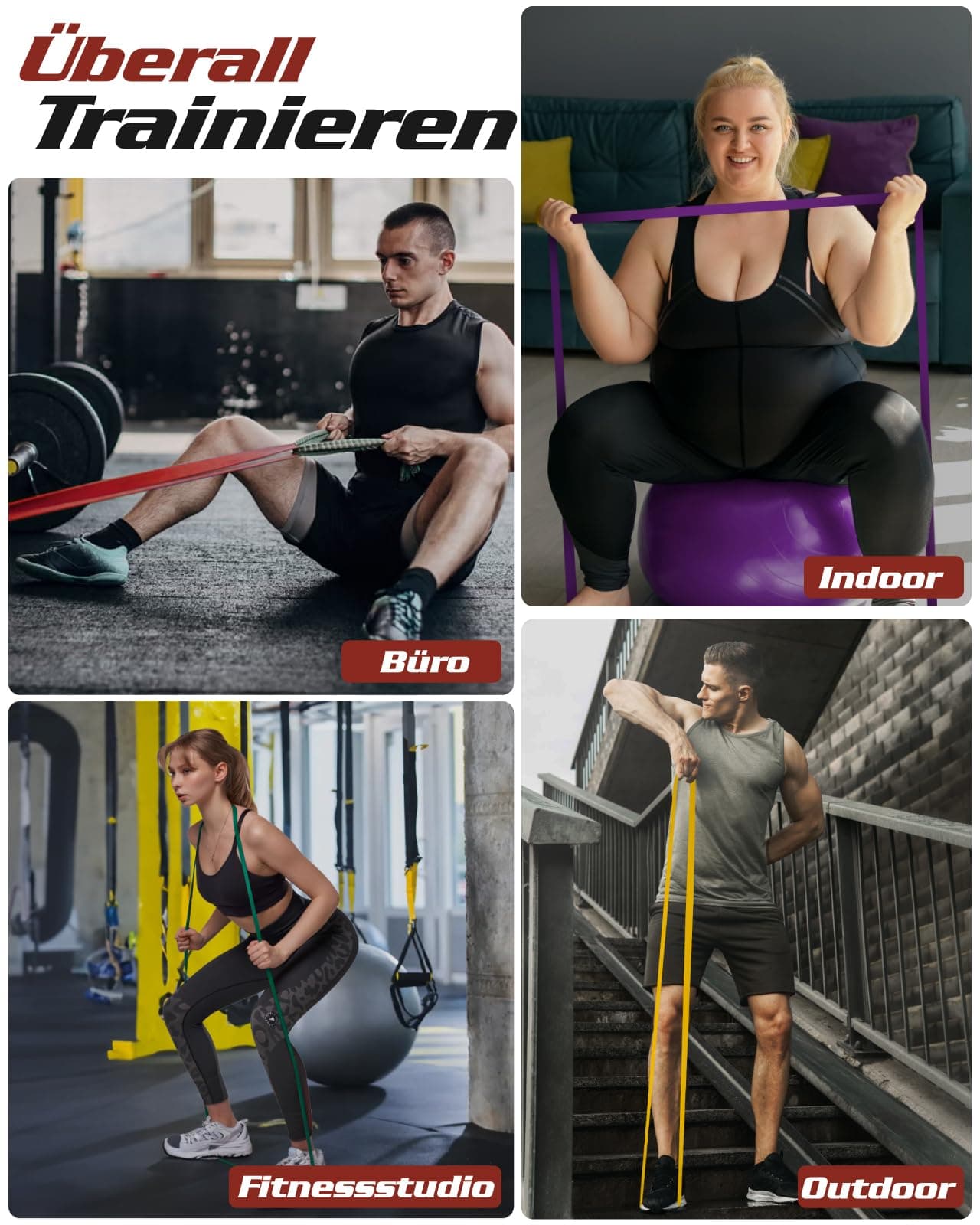 Fitense Resistance Bands – Bild 7