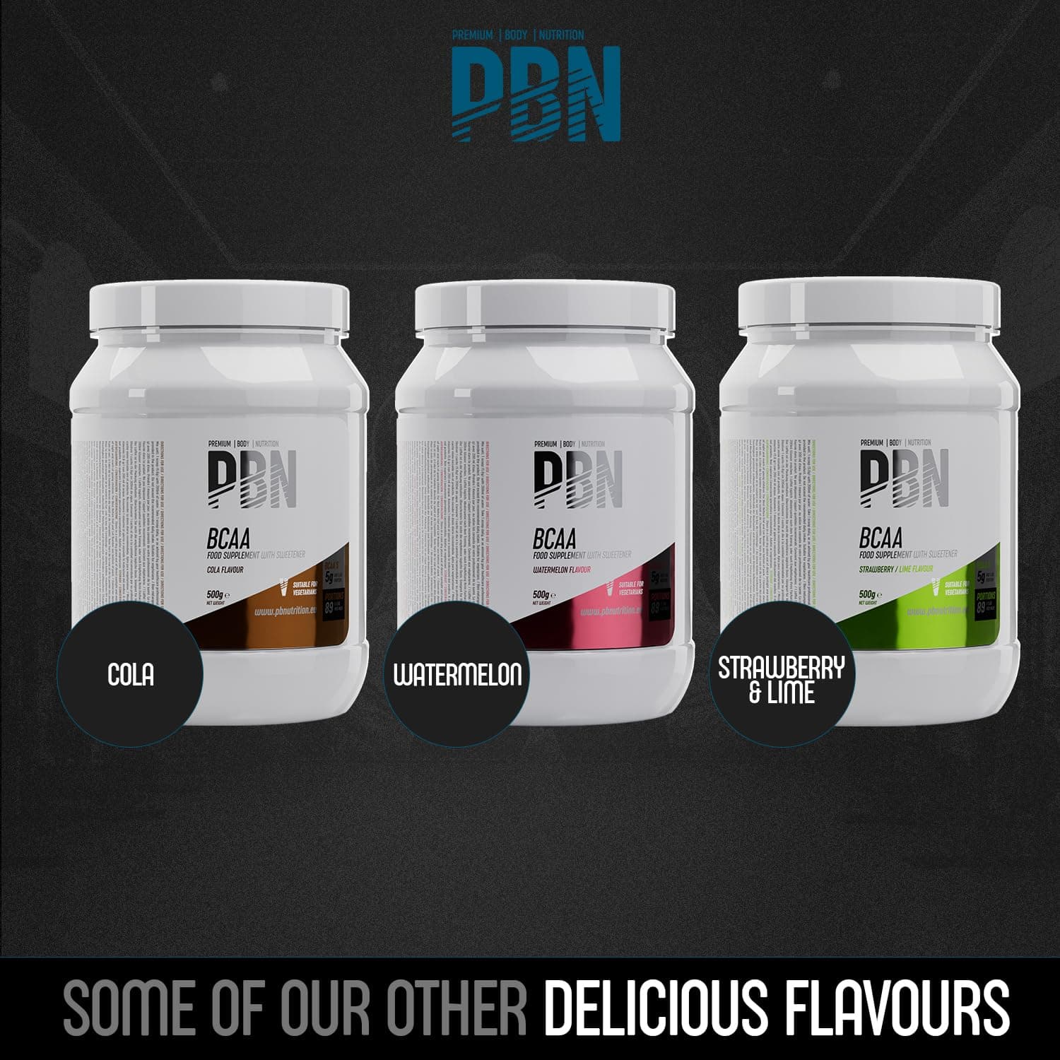 Premium Body Nutrition PBN – Premium Body Nutrition BCAA in Polvere, 0,5 kg – Bild 2