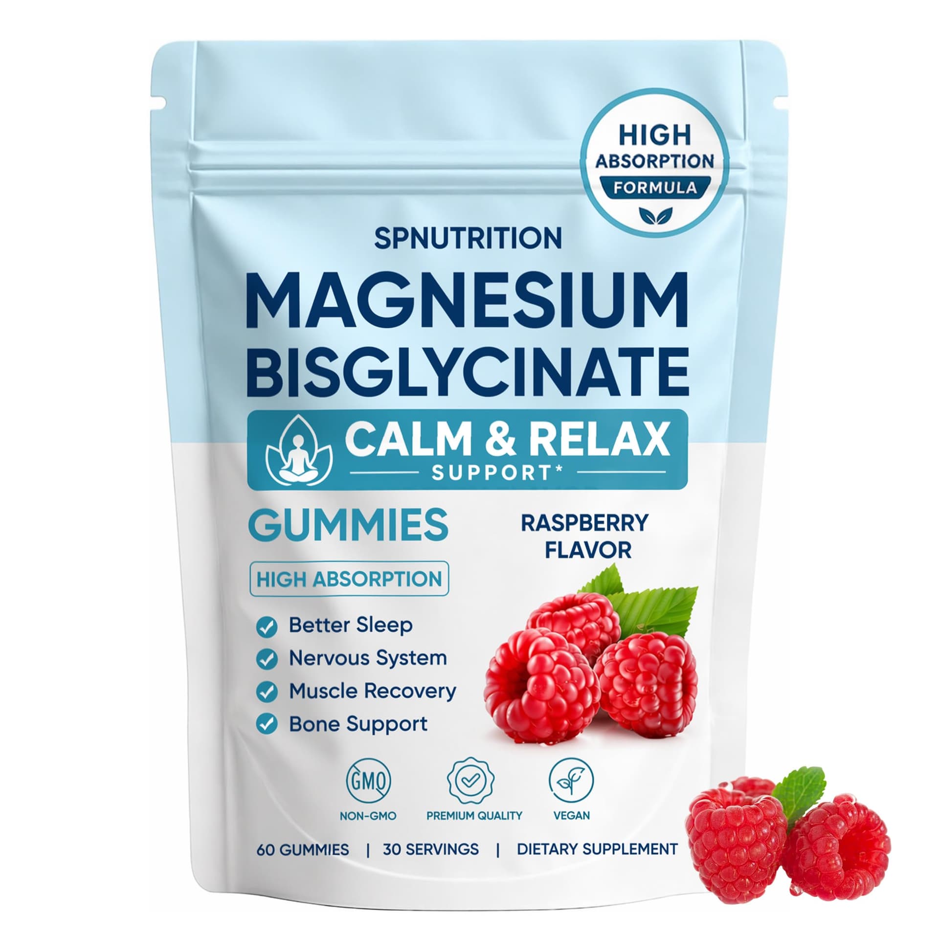 SPNUTRITION Magnesium Bisglycinate Gummies