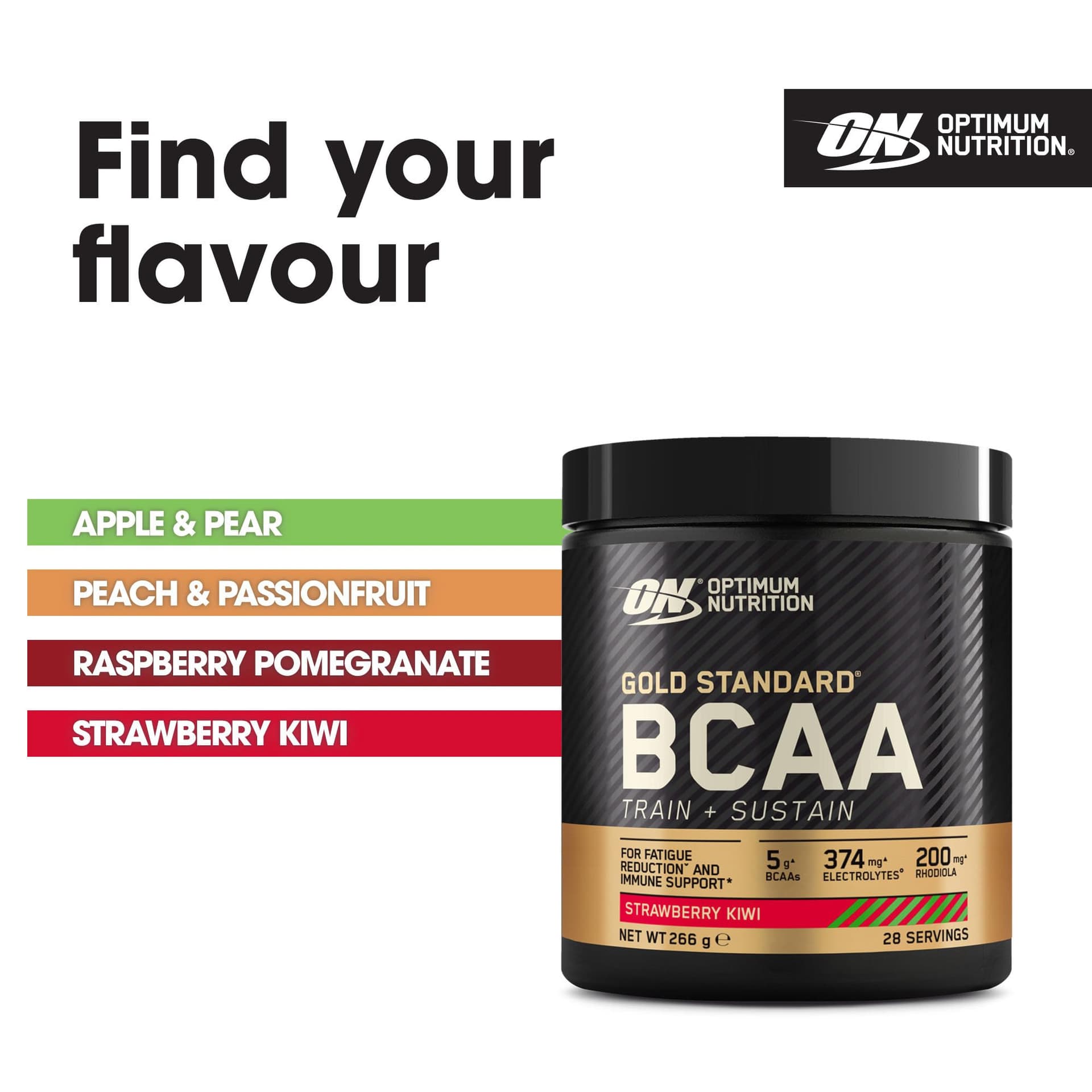 Optimum Nutrition Gold Standard BCAA Train + Sustain – Bild 5