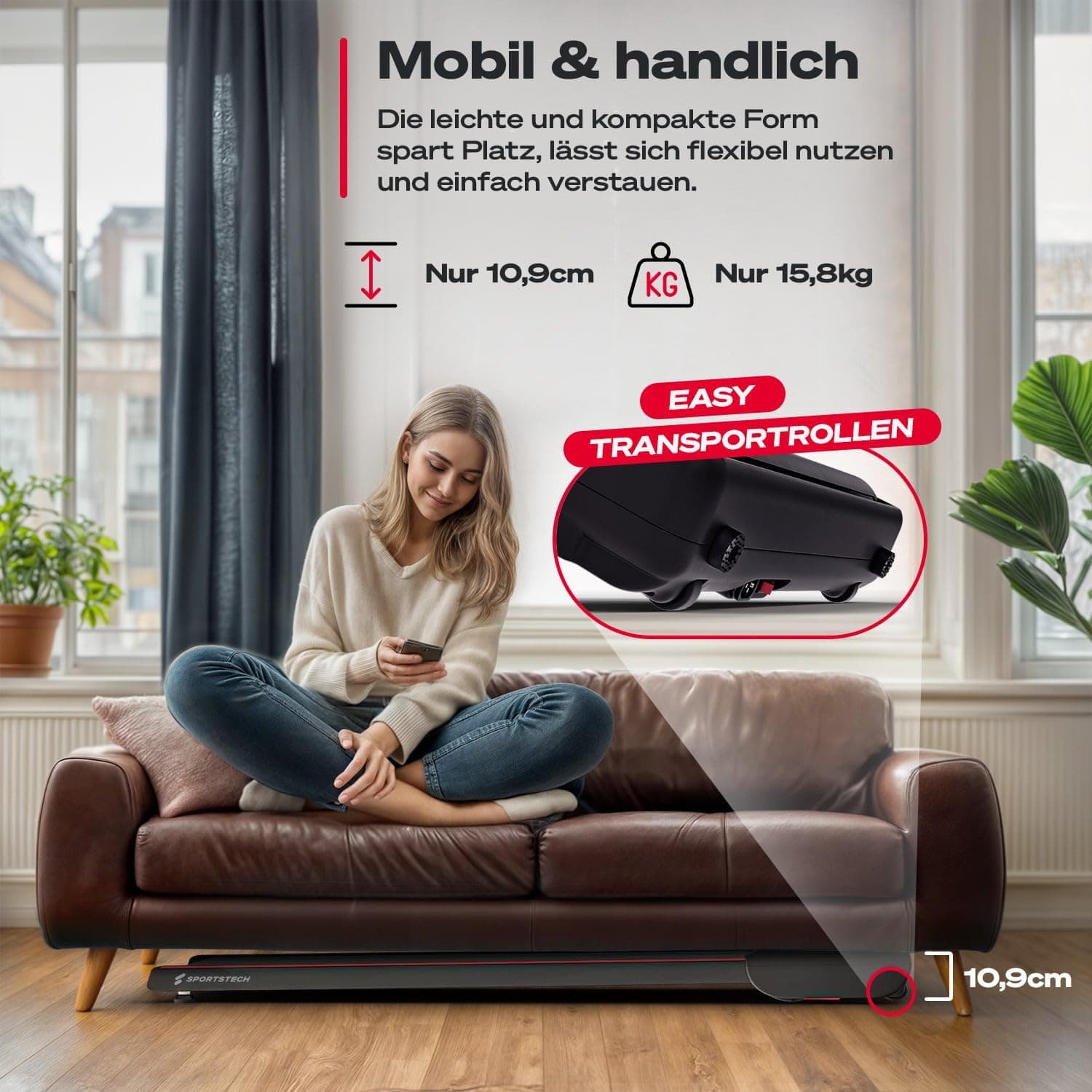 Sportstech Walking Pad – Bild 6
