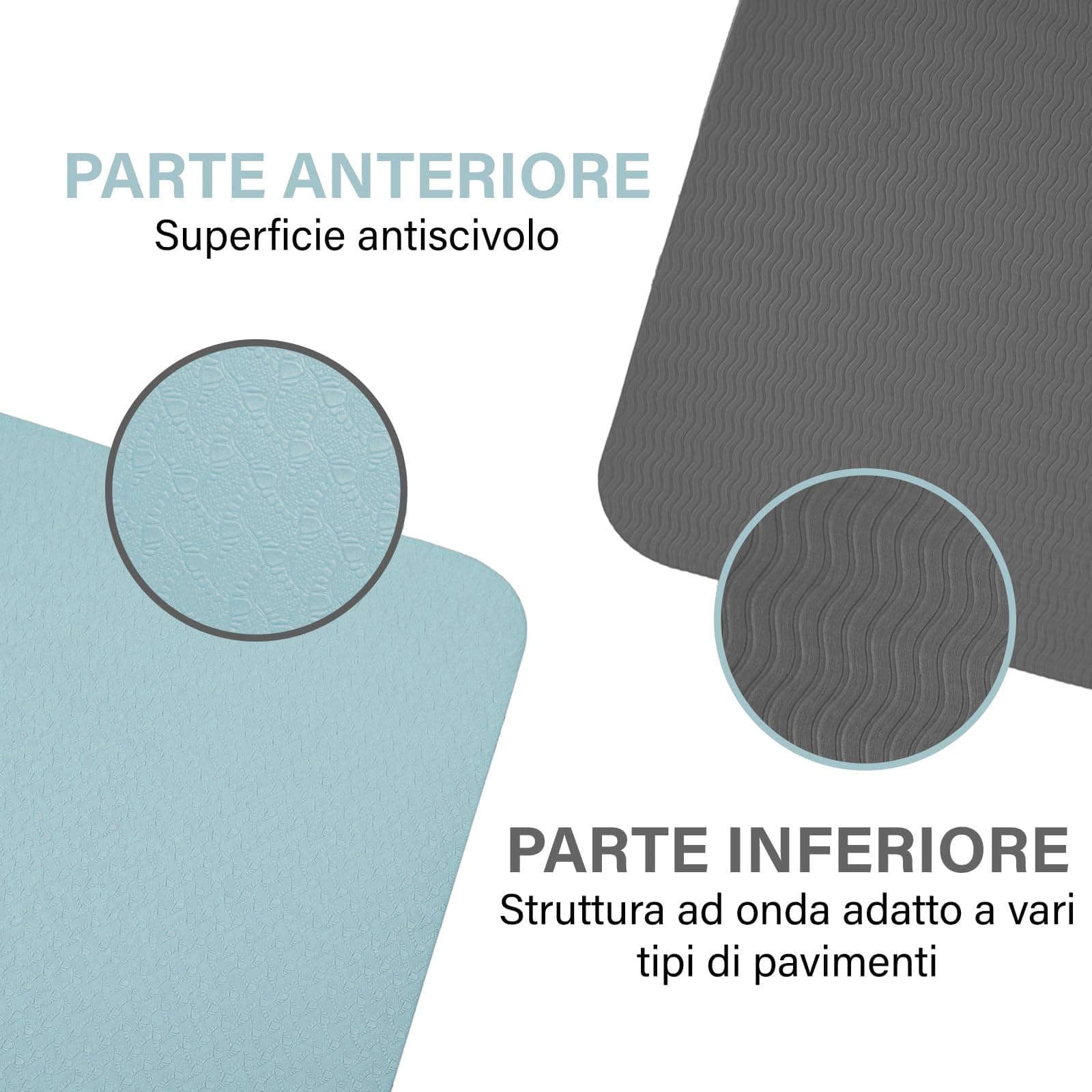 m MU Tappetino Yoga in TPE Ecologico – Bild 2