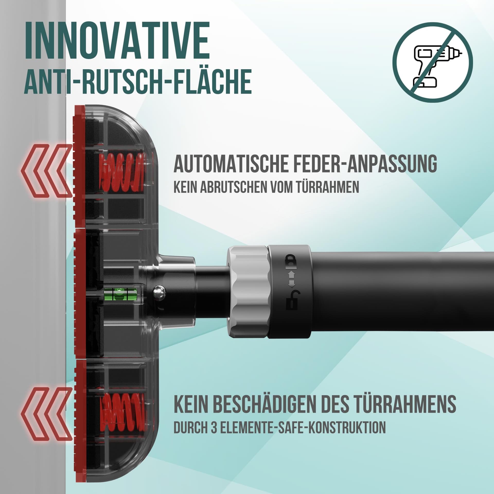 PULLUP & DIP Klimmzugstange für Türrahmen zum Einhängen – Bild 5