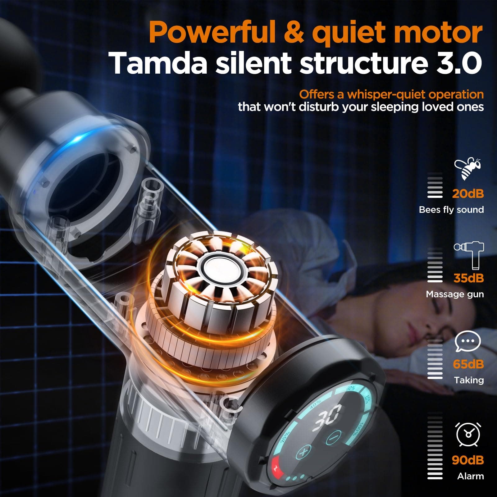 Tamda Massage Gun Deep Tissue – Bild 3