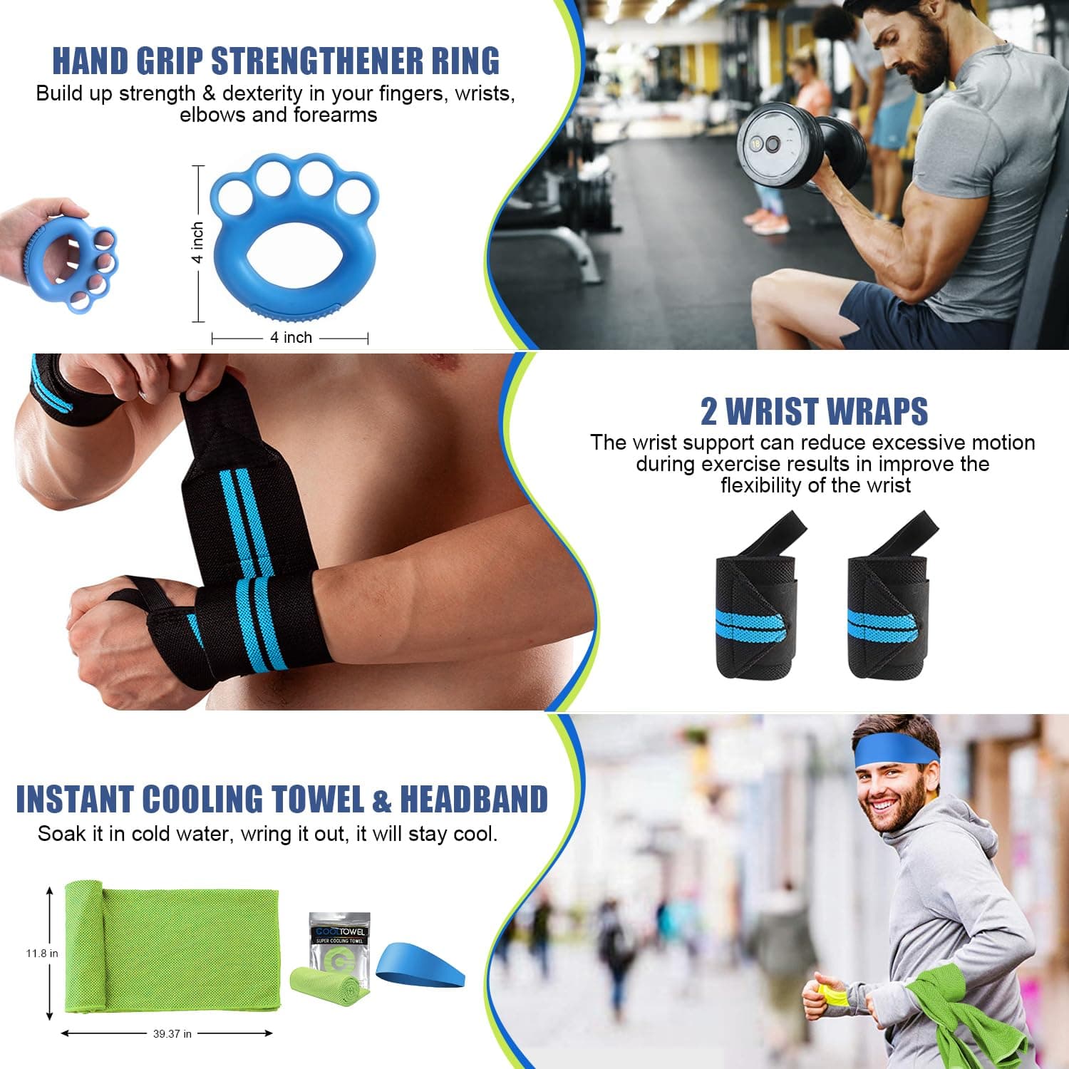 Taimasi 23Pcs Resistance Bands Set Workout Bands – Bild 8