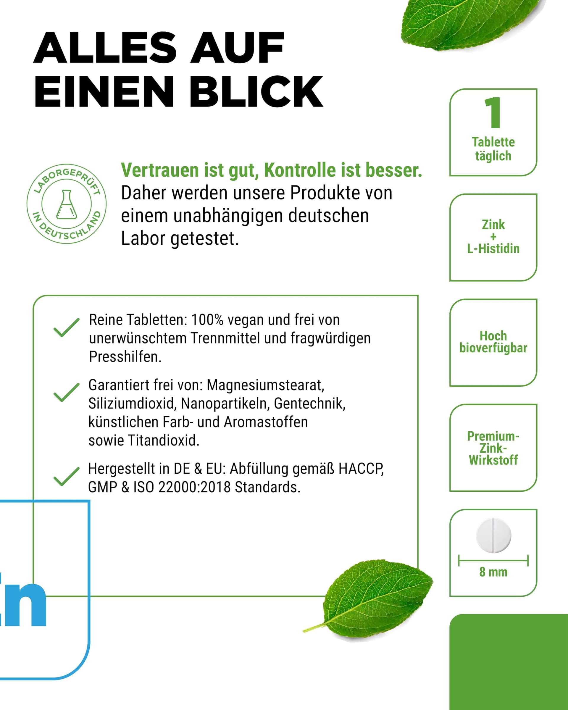 Vit4ever Zinc 25 mg – Bild 4