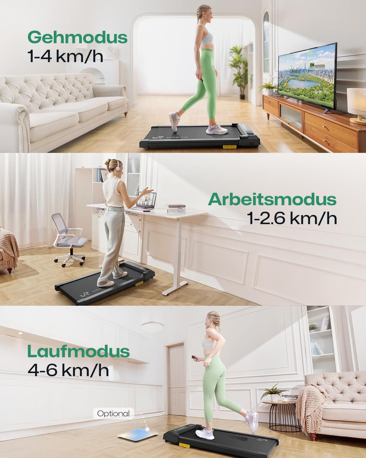UREVO Smart Walking Pad – Bild 8