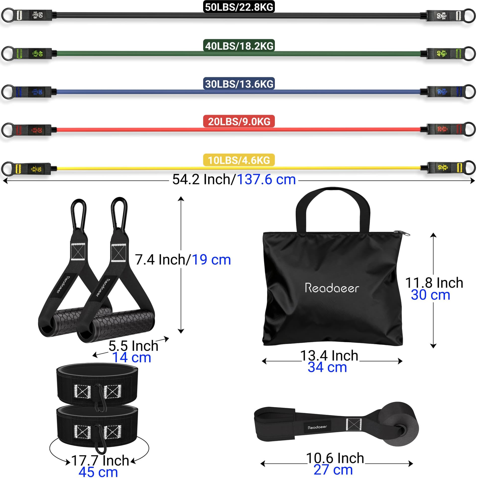 Readaeer Resistance Bands – Bild 8