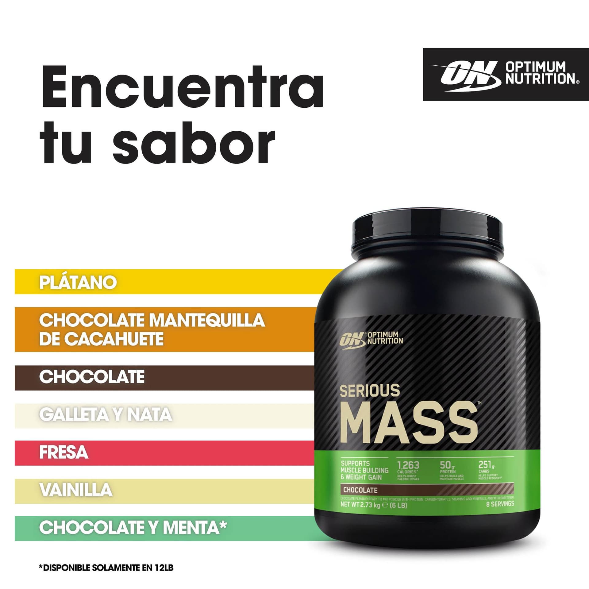 Optimum Nutrition Serious Mass Protein Powder High Calorie – Bild 5