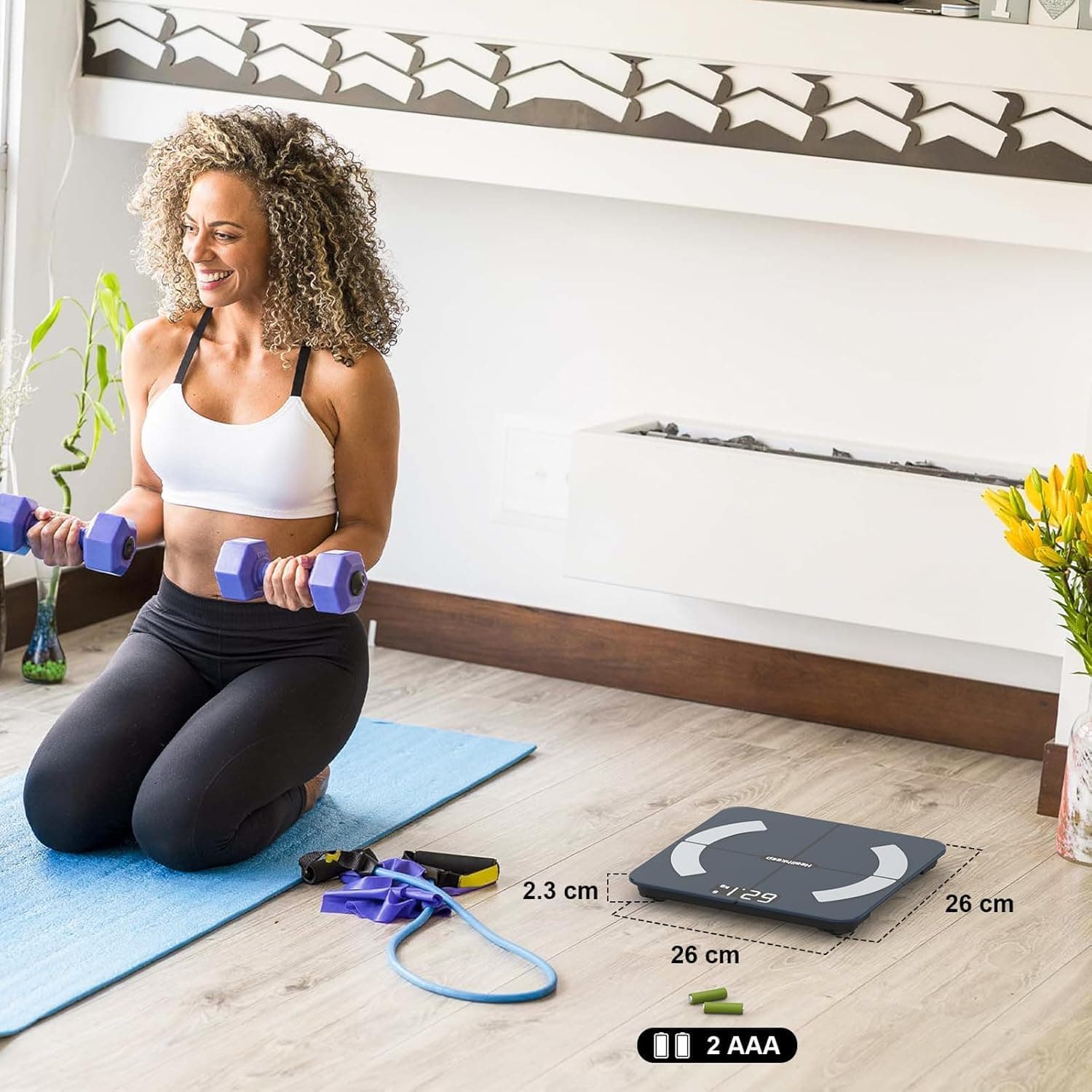 Healthkeep Bilancia Intelligente Impedenziometrica Bluetooth con App – Bild 7
