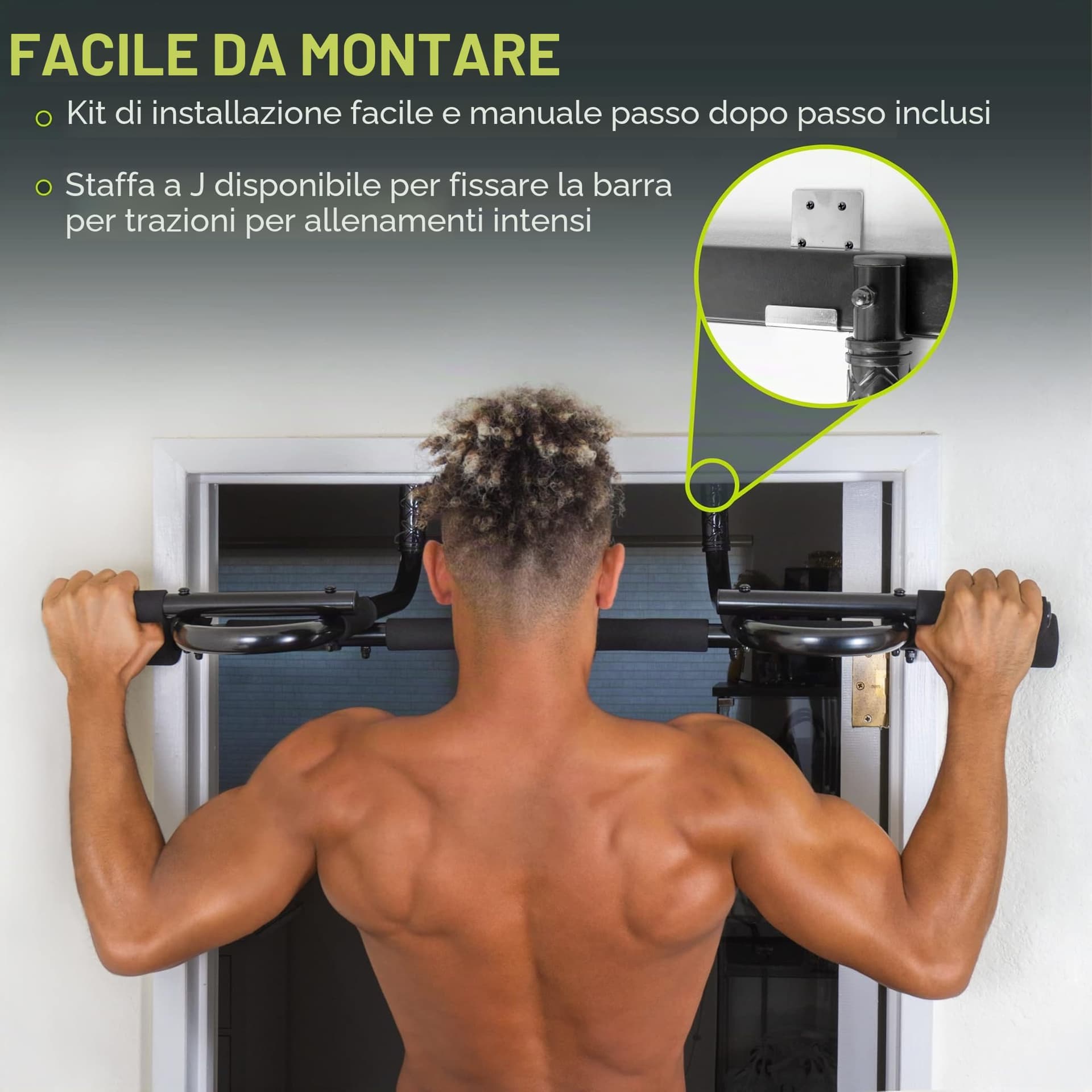 ProsourceFit Multi-Grip Chin-Up/Pull-Up Bar – Bild 5