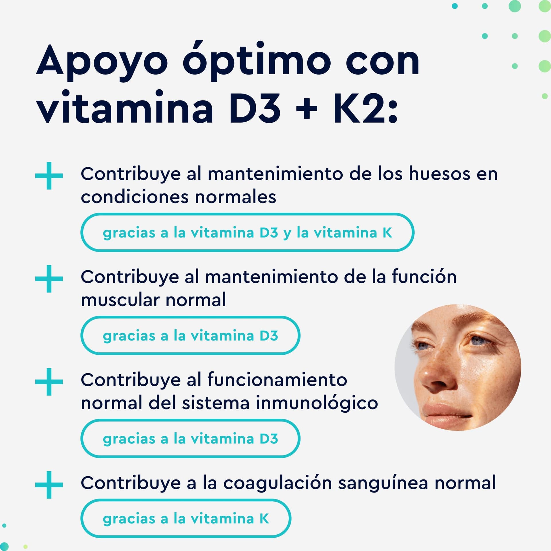 Gloryfeel Vitamina D3 + K2 ad alto dosaggio - 200 compresse – Bild 3