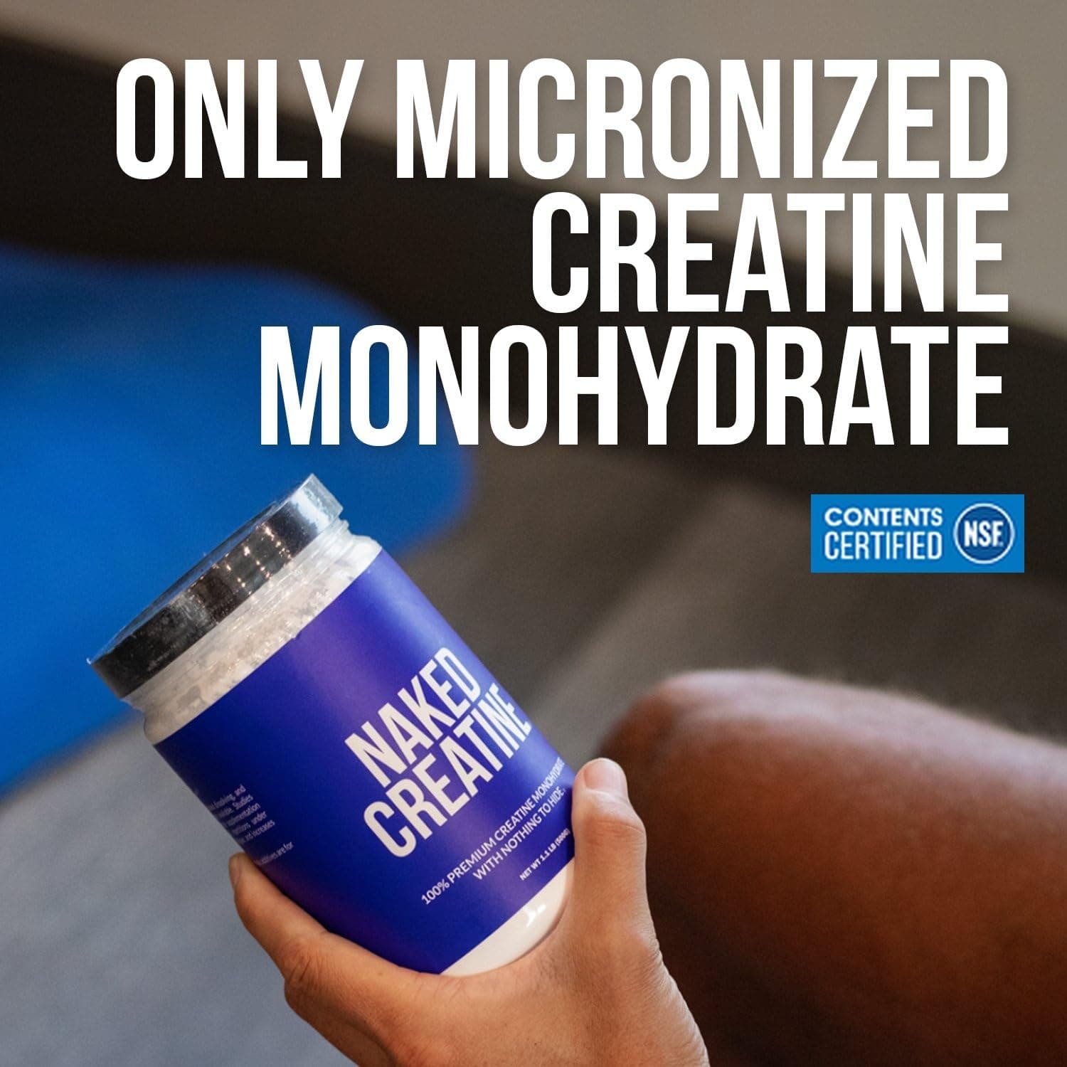 NAKED Pure Micronized Creatine Monohydrate – 200 Servings, 1,000g – Bild 6