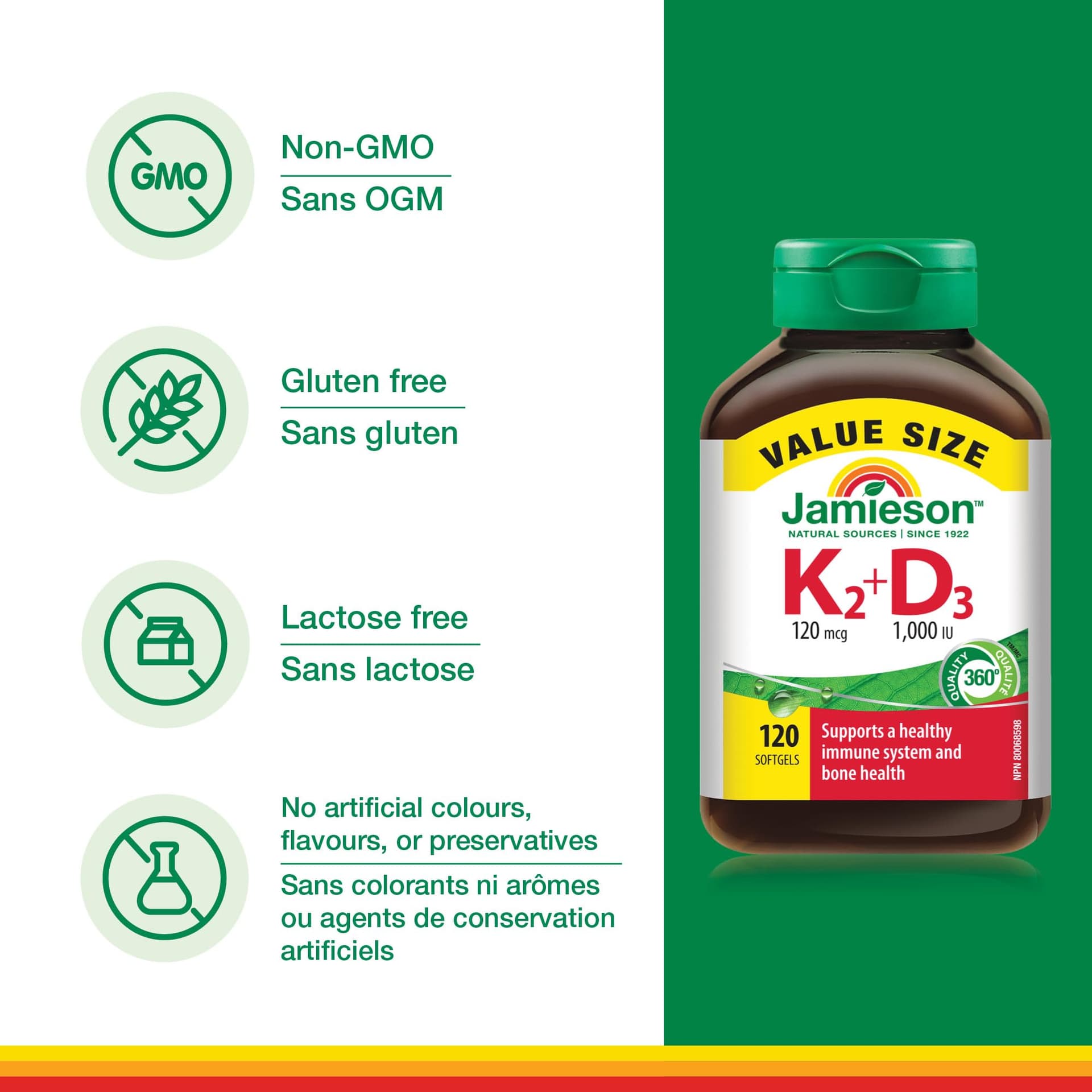 Jamieson Laboratories Jamieson K2D3 Value Size – Bild 4