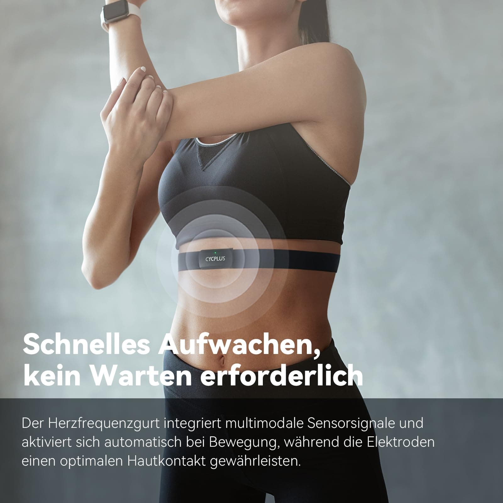 CYCPLUS H2Pro Brustgurt Herzfrequenzmesser – Bild 6