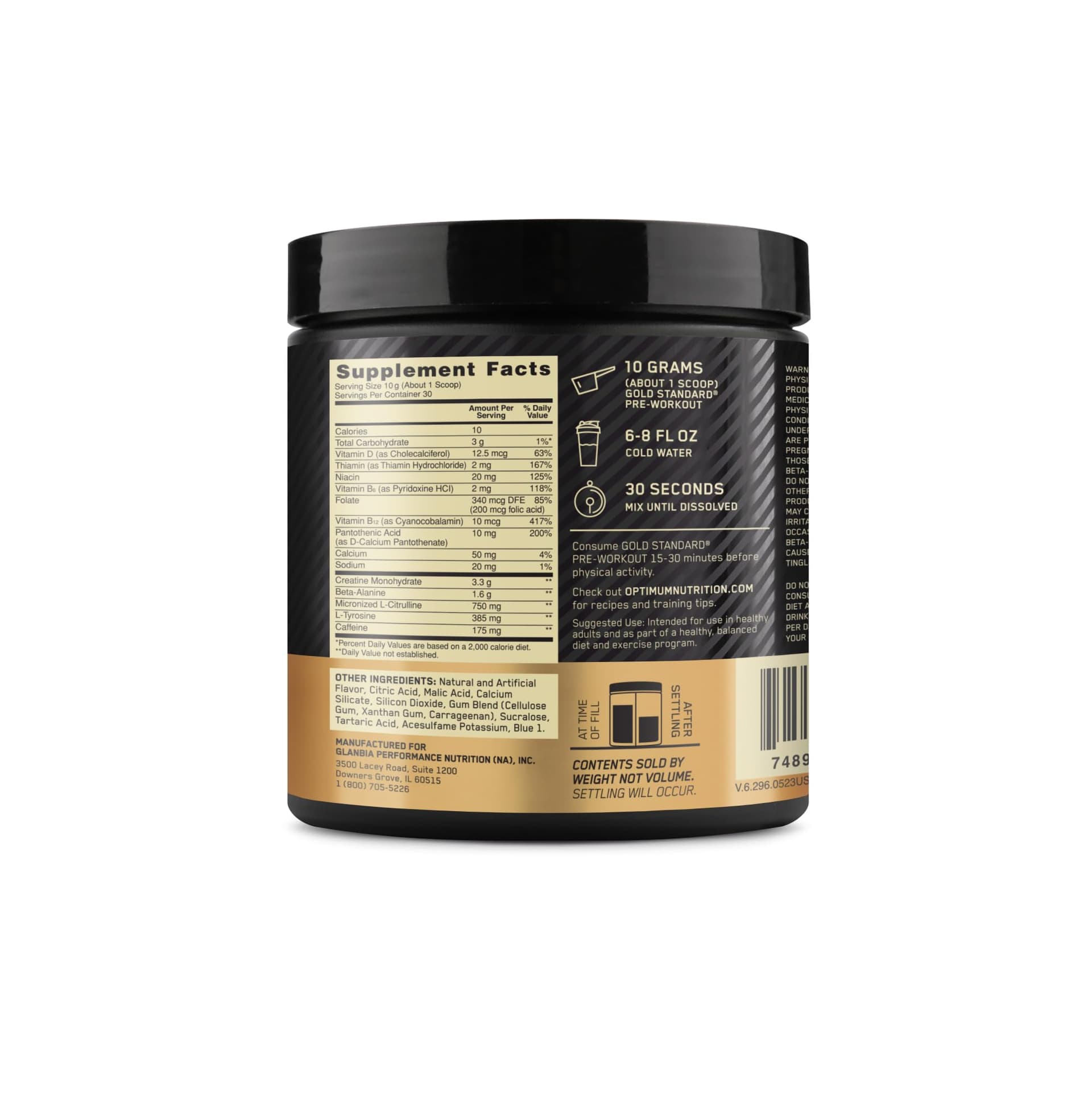 Optimum Nutrition Gold Standard Pre-Workout – Bild 8