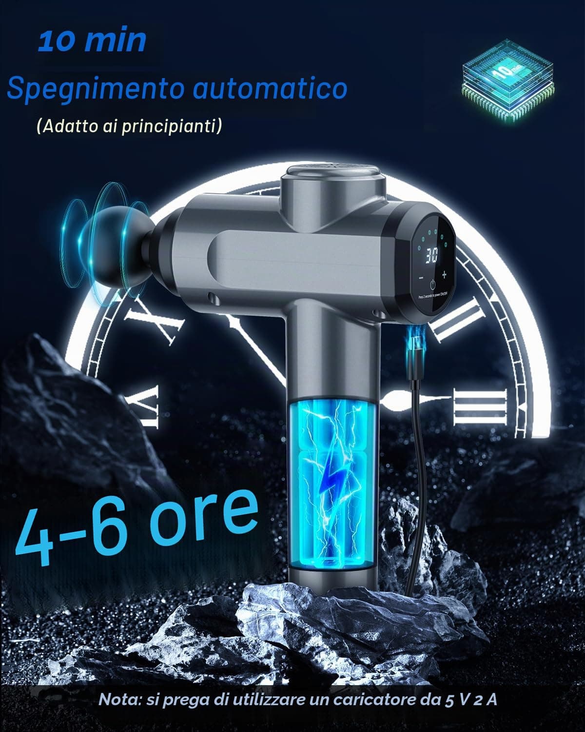 DoXtreme Pistola Massaggio Muscolare Professionale – Bild 4